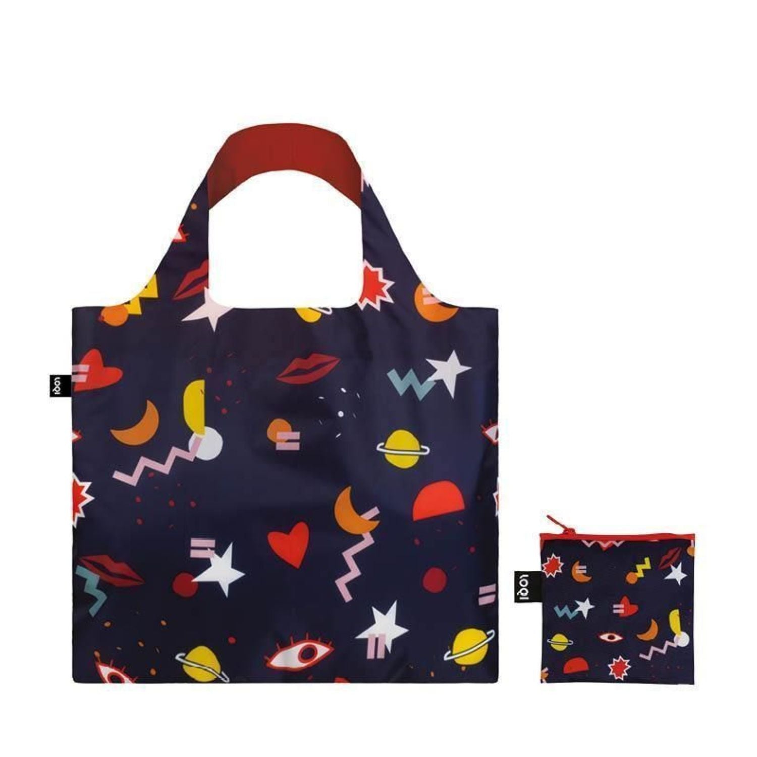 LOQI ARTIST Foldable Tote Bag