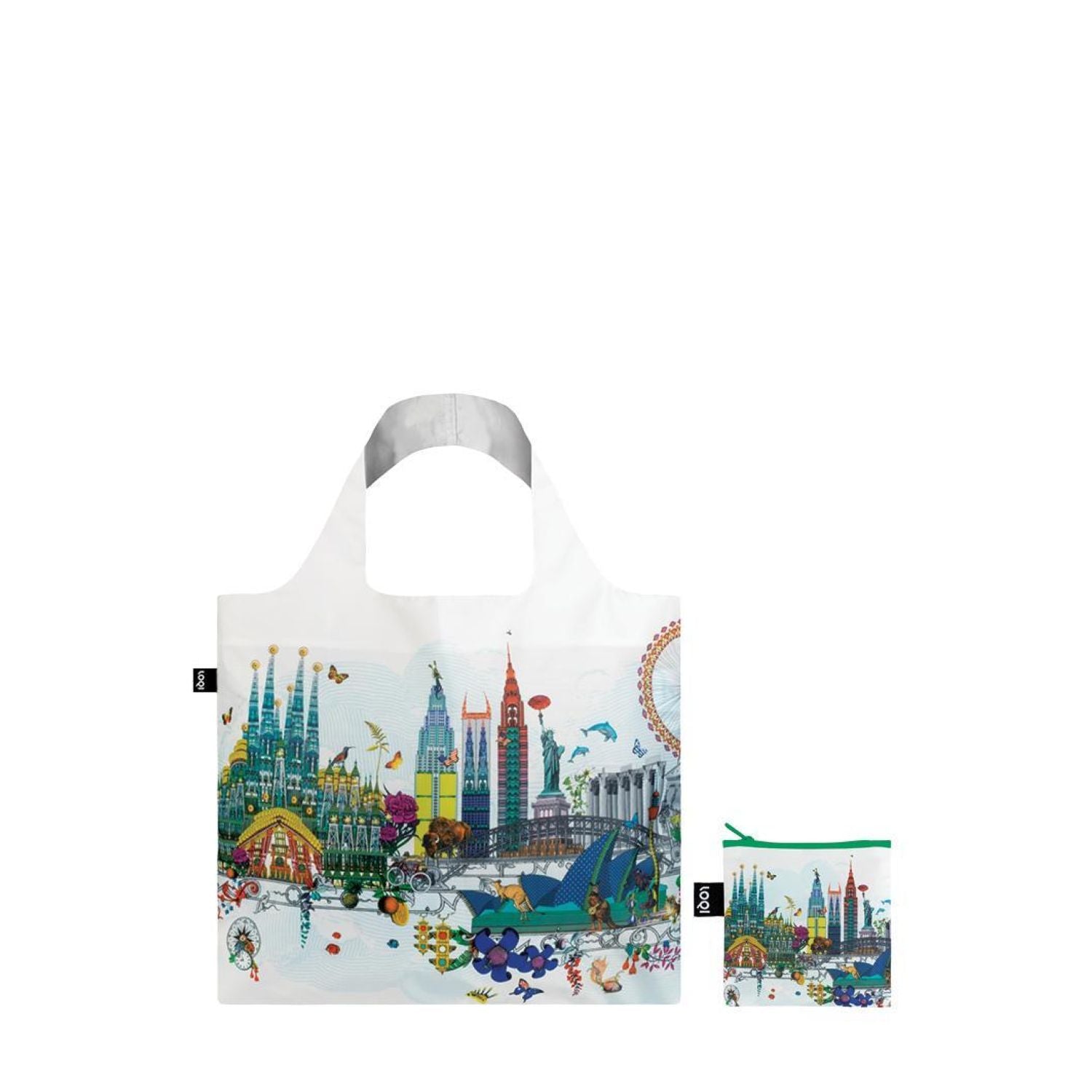 LOQI ARTIST Foldable Tote Bag