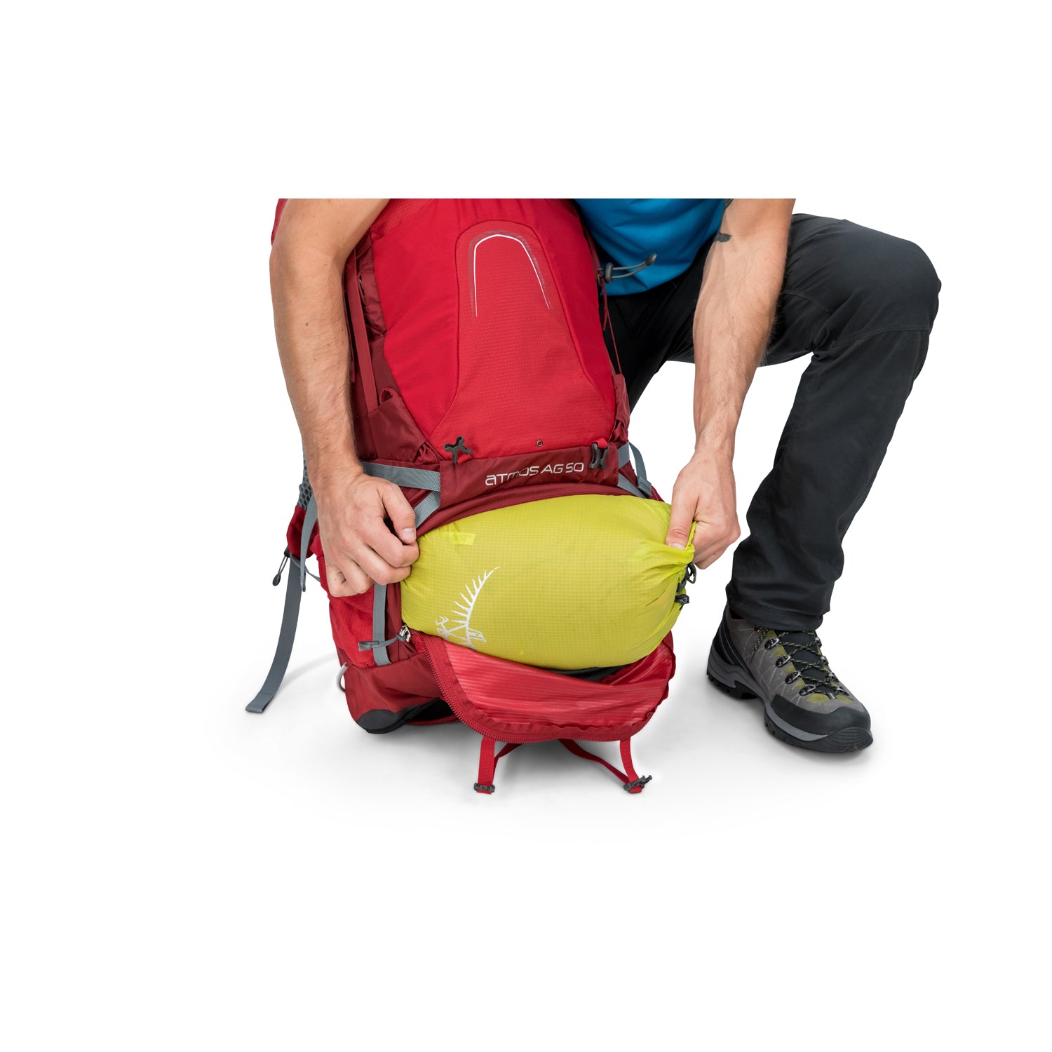 Osprey Atmos AG 50 Backpack with Raincover - Medium - Men's Backpacking | Backpacking Packs, Bags, Bags for Men, Osprey, SGTrek, SGTrek Osprey, Travel Backpacks | Osprey-7