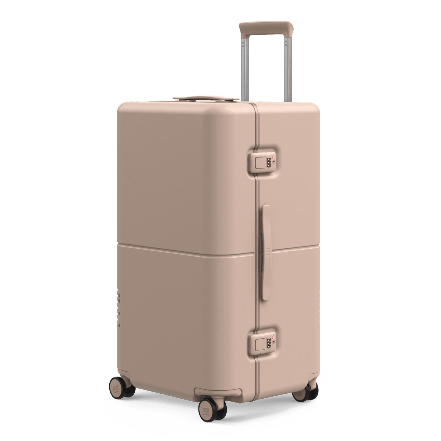 July Checked Trunk Polycarbonate Frame 28" Luggage (SA)