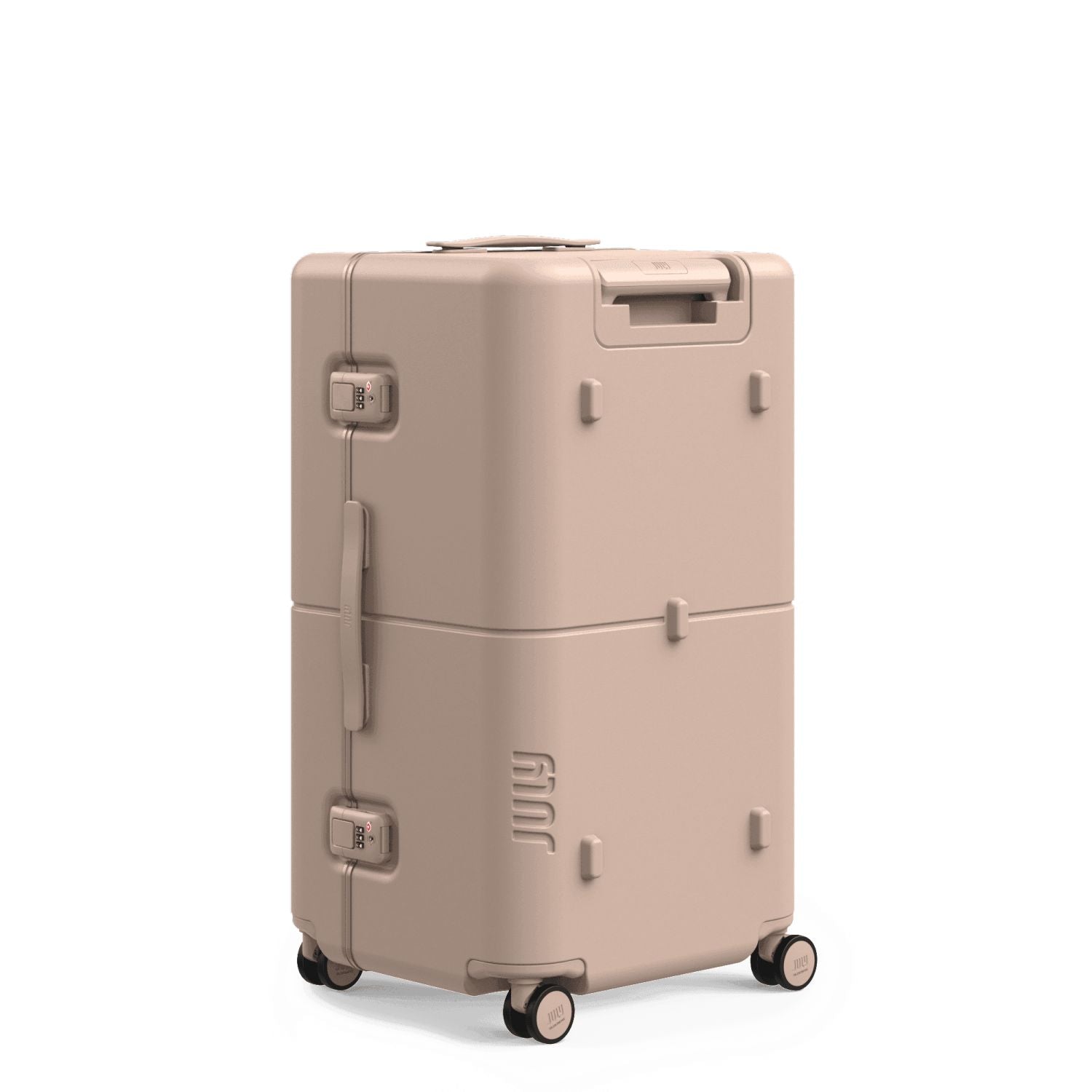 July Checked Trunk Polycarbonate Frame 28" Luggage (SA)