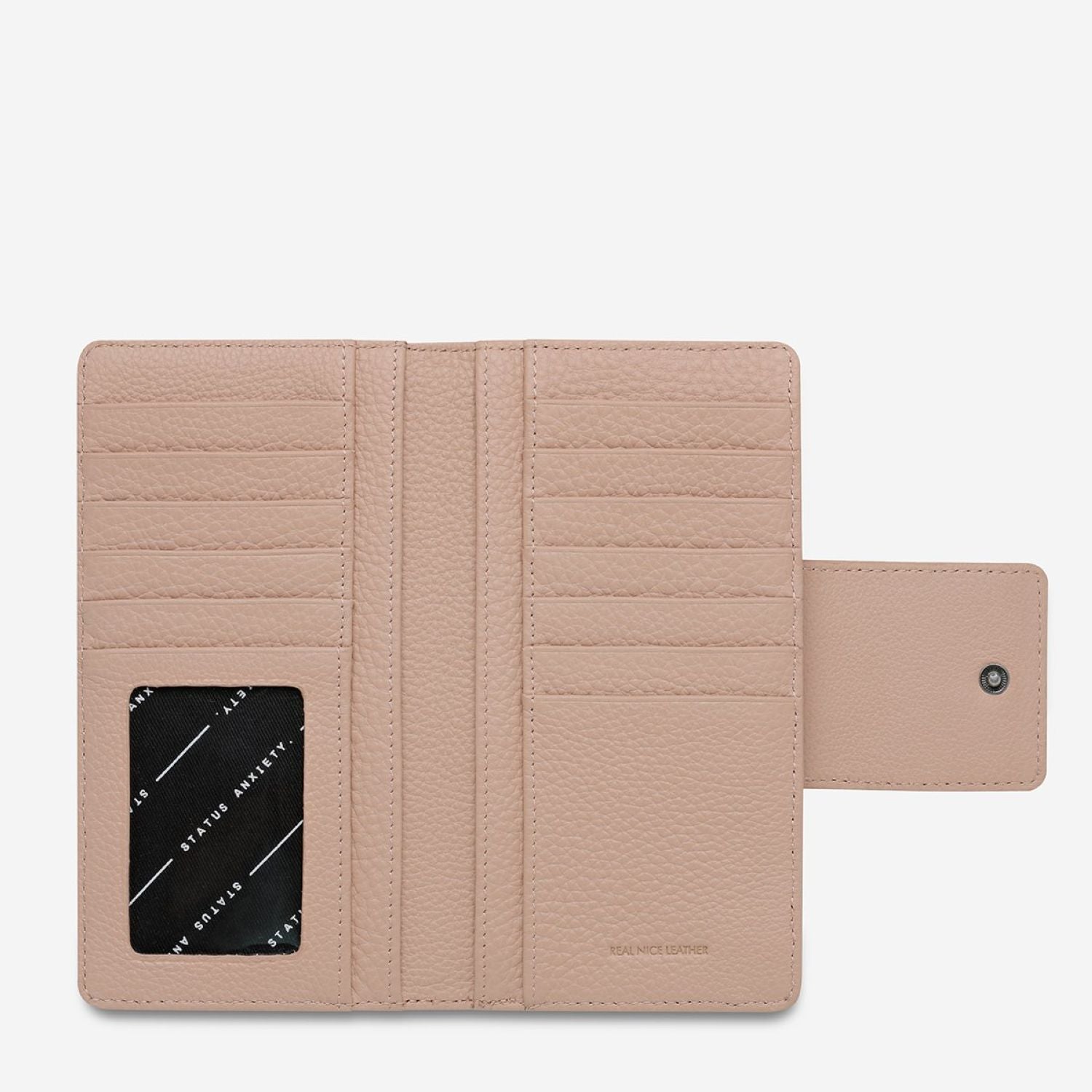 Status Anxiety Ruins Leather Wallet