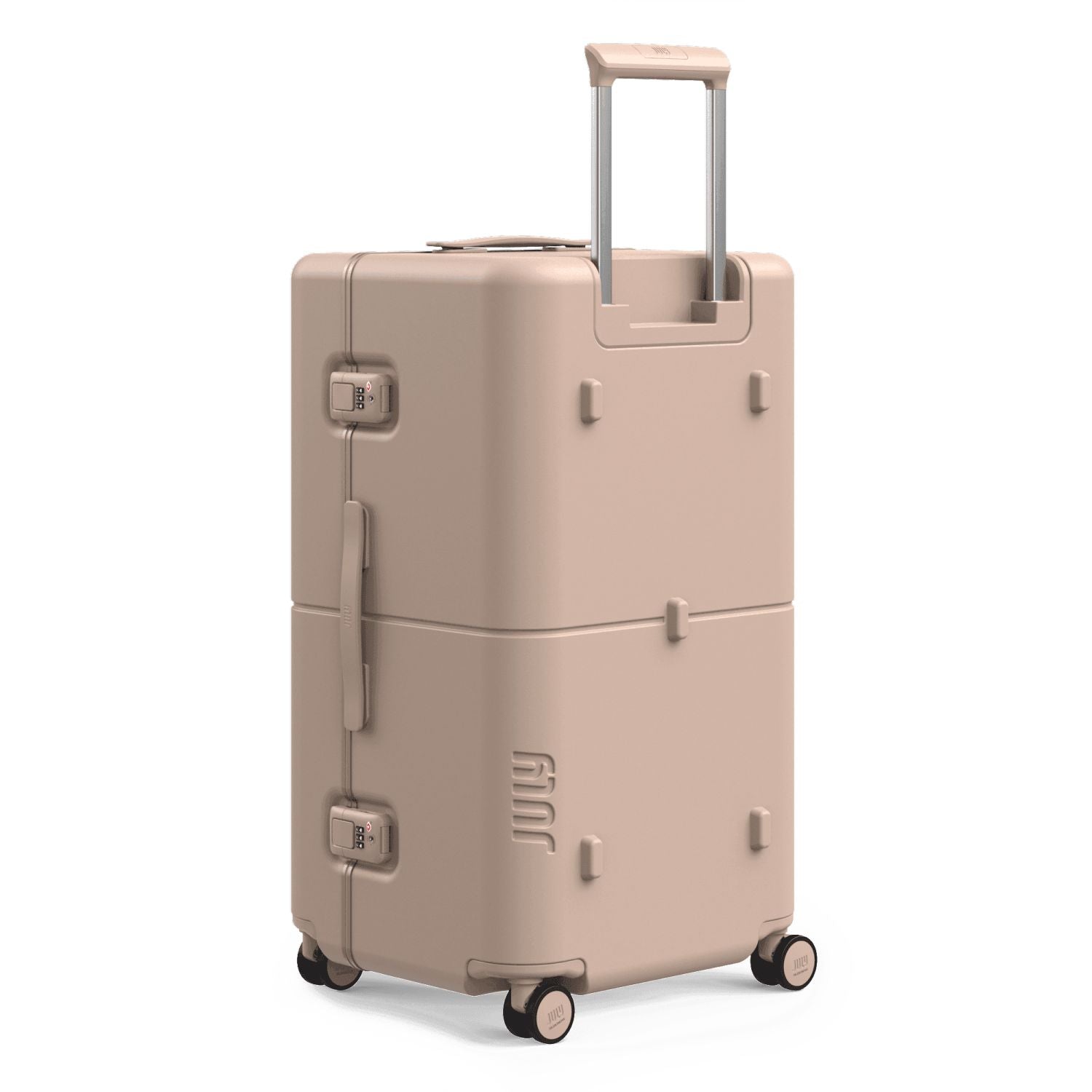 July Checked Trunk Polycarbonate Frame 28" Luggage (SA)