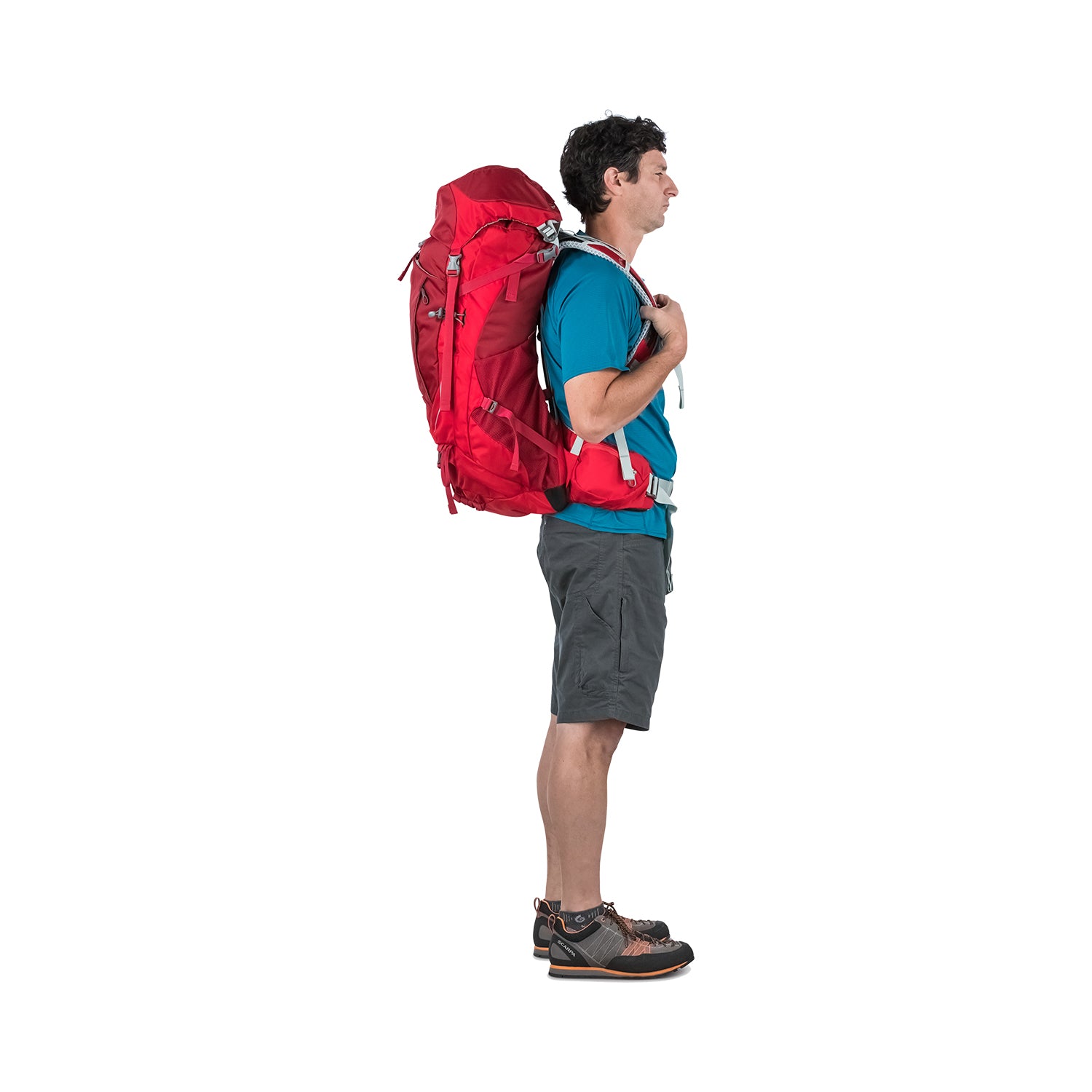 Osprey Stratos 50 Backpack - Medium/Large - Men's Light Backpacking | Bags, Bags for Men, Hiking Backpacks, Osprey, SGTrek, SGTrek Osprey, Travel Backpacks | Osprey-4