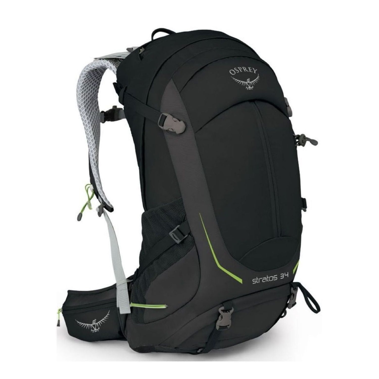 Osprey Stratos 34 Backpack - Medium/Large - Men's Day Hiking | Bags, Bags for Men, Hiking Backpacks, Osprey, SGTrek, SGTrek Osprey, Travel Backpacks | Osprey-1