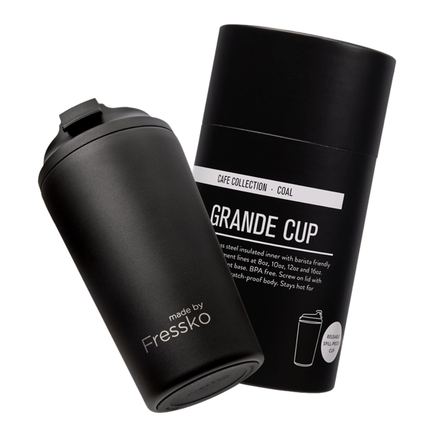 Made By Fressko Grande 16oz Insulated Stainless Steel Cup