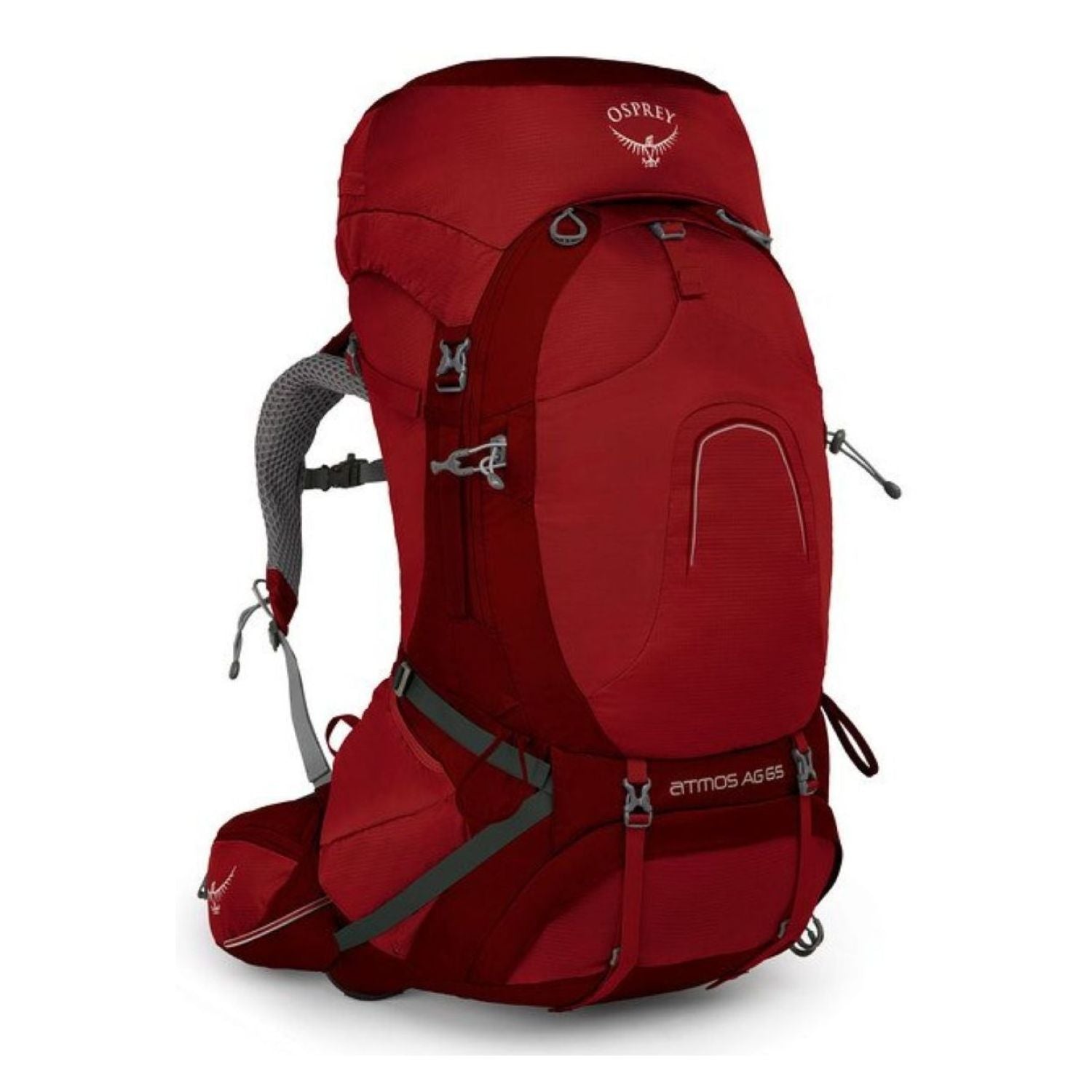 Osprey Atmos AG 65 Backpack with Raincover - Medium - Men's Backpacking | Backpacking Packs, Bags, Bags for Men, Osprey, Travel Backpacks | Osprey-5