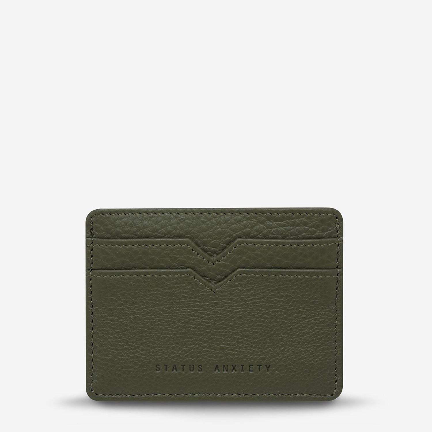 Status Anxiety Together For Now Leather Card Case