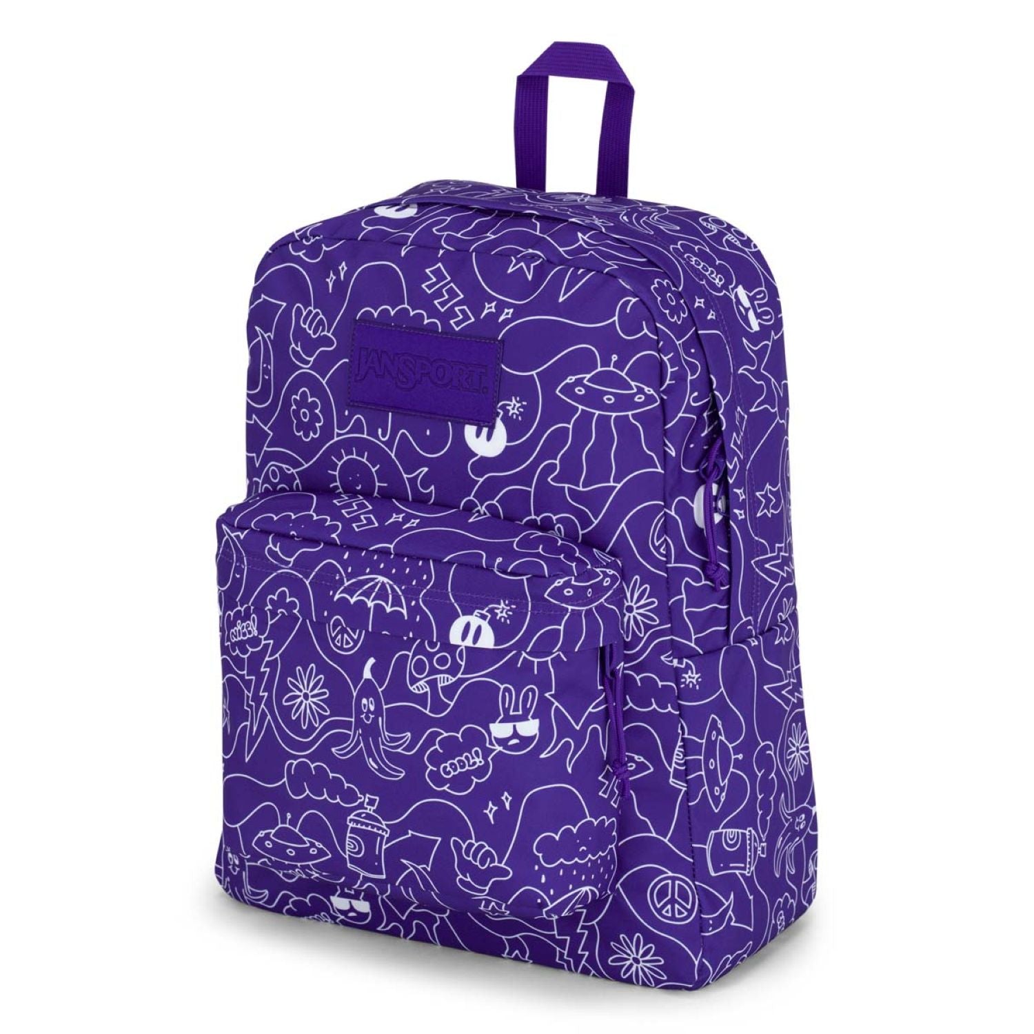 Jansport Superbreak Plus Backpack (Printed)