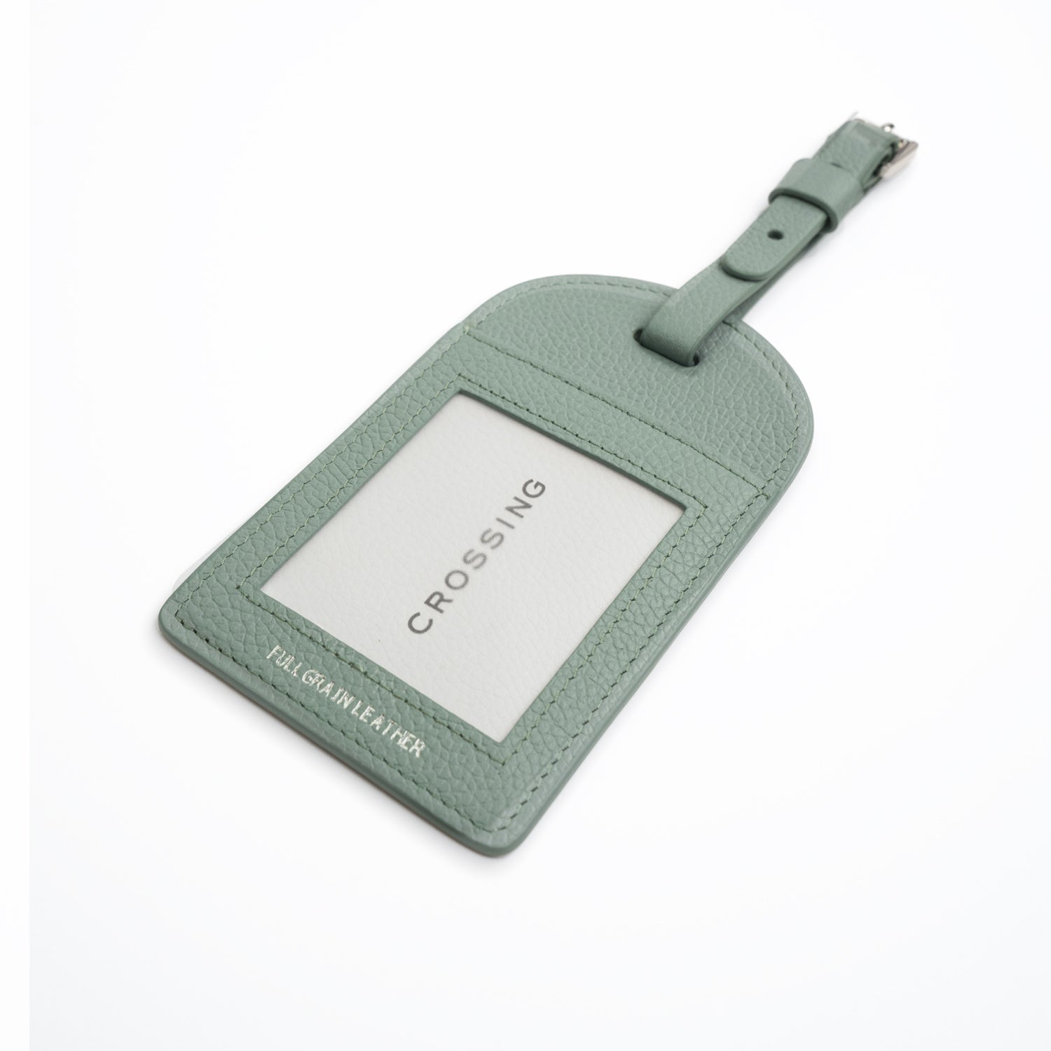 Crossing Milano Leather Luggage Tag