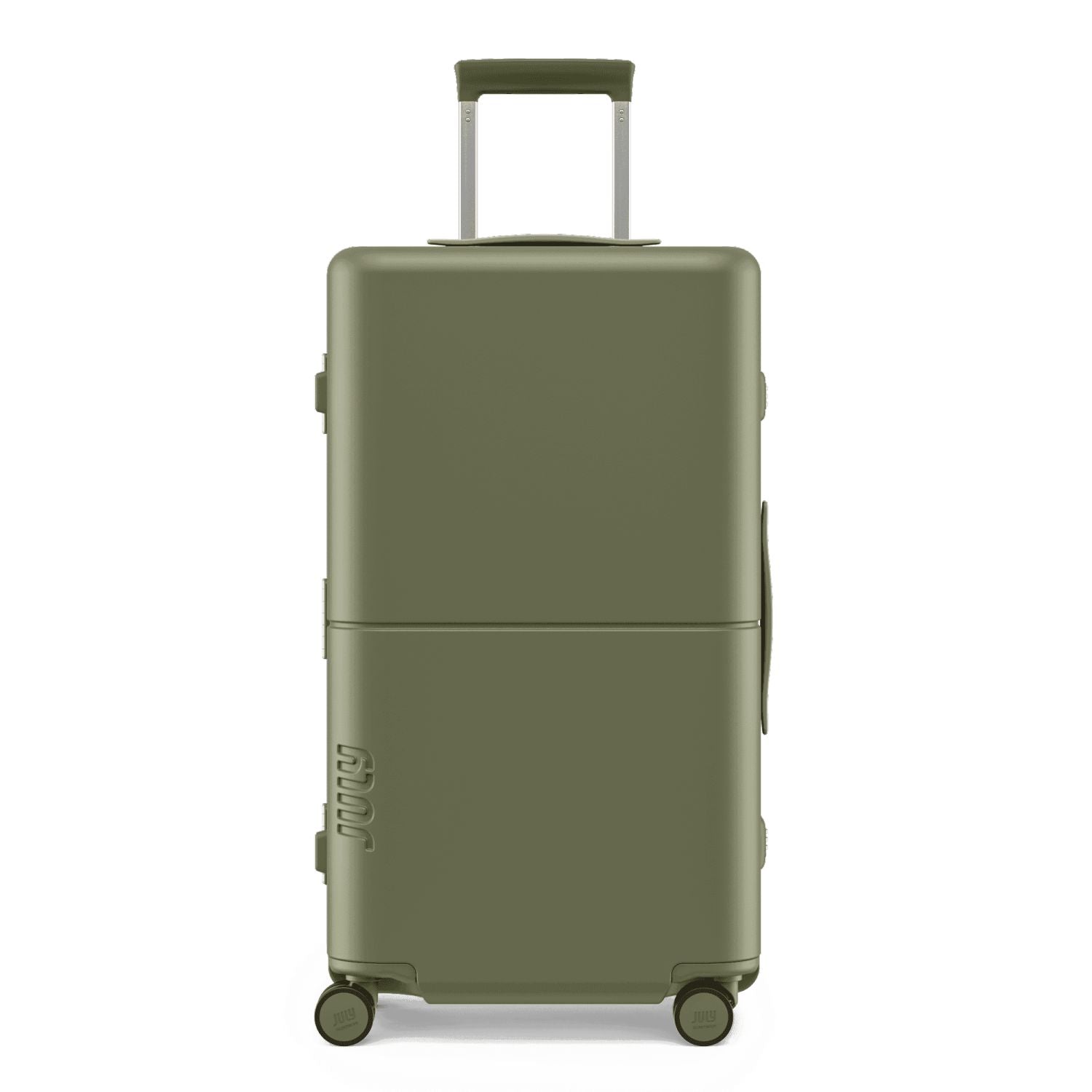 July Checked Trunk Polycarbonate Frame 28" Luggage (SA)