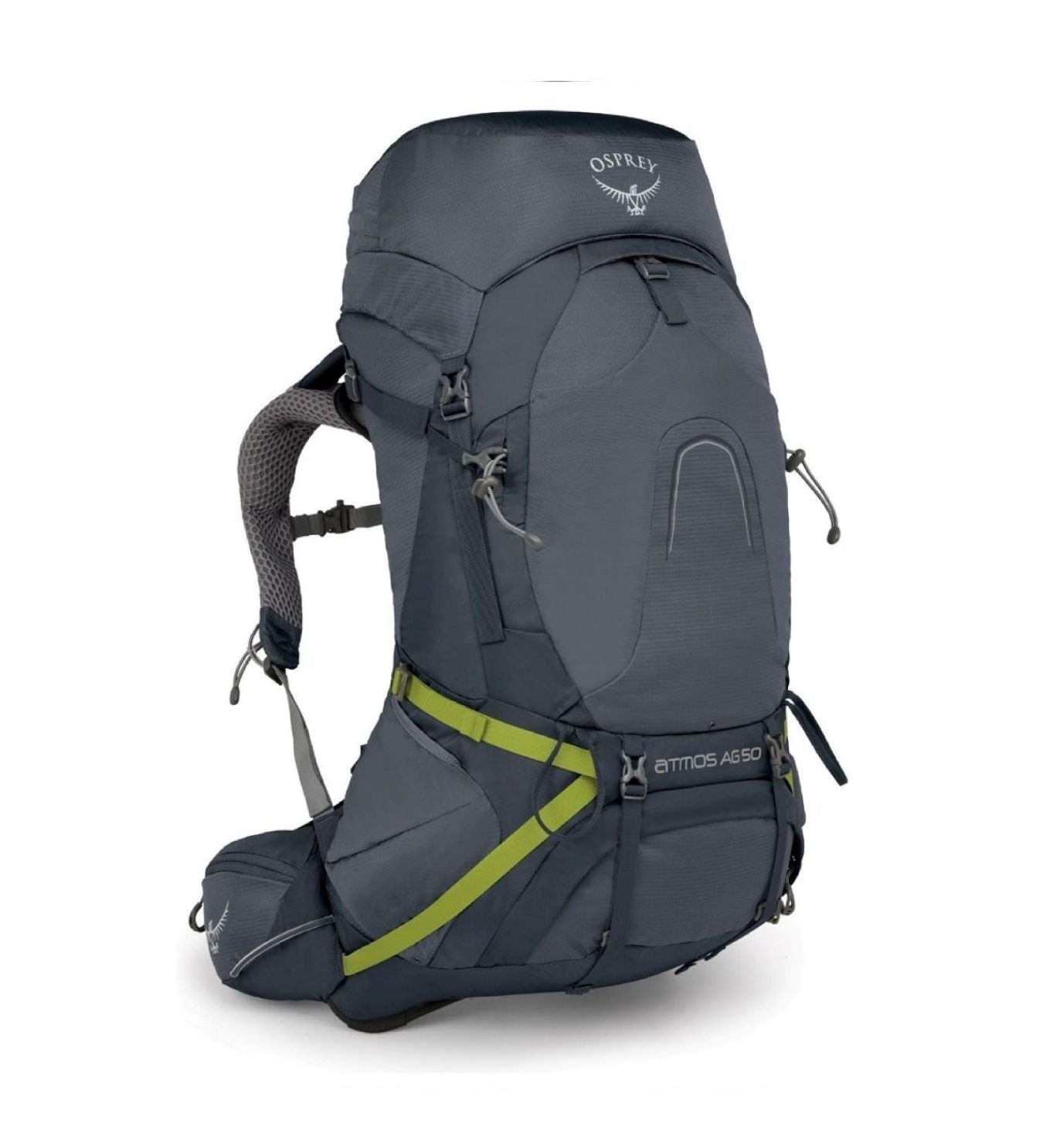 Osprey Atmos AG 50 Backpack with Raincover - Medium - Men's Backpacking | Backpacking Packs, Bags, Bags for Men, Osprey, SGTrek, SGTrek Osprey, Travel Backpacks | Osprey-1