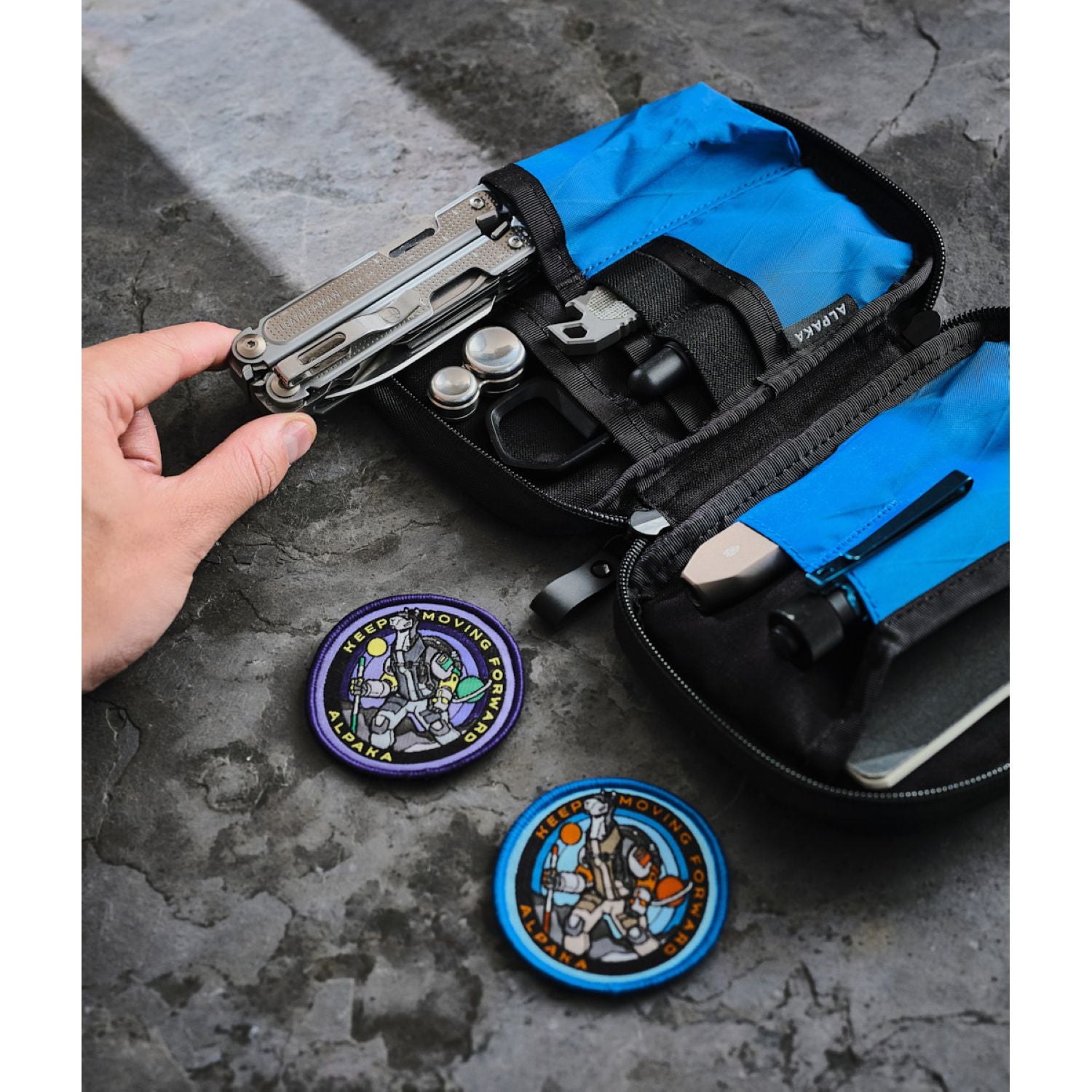 Buy ALPAKA Admin Pouch With Hook Loop Boarding Gate