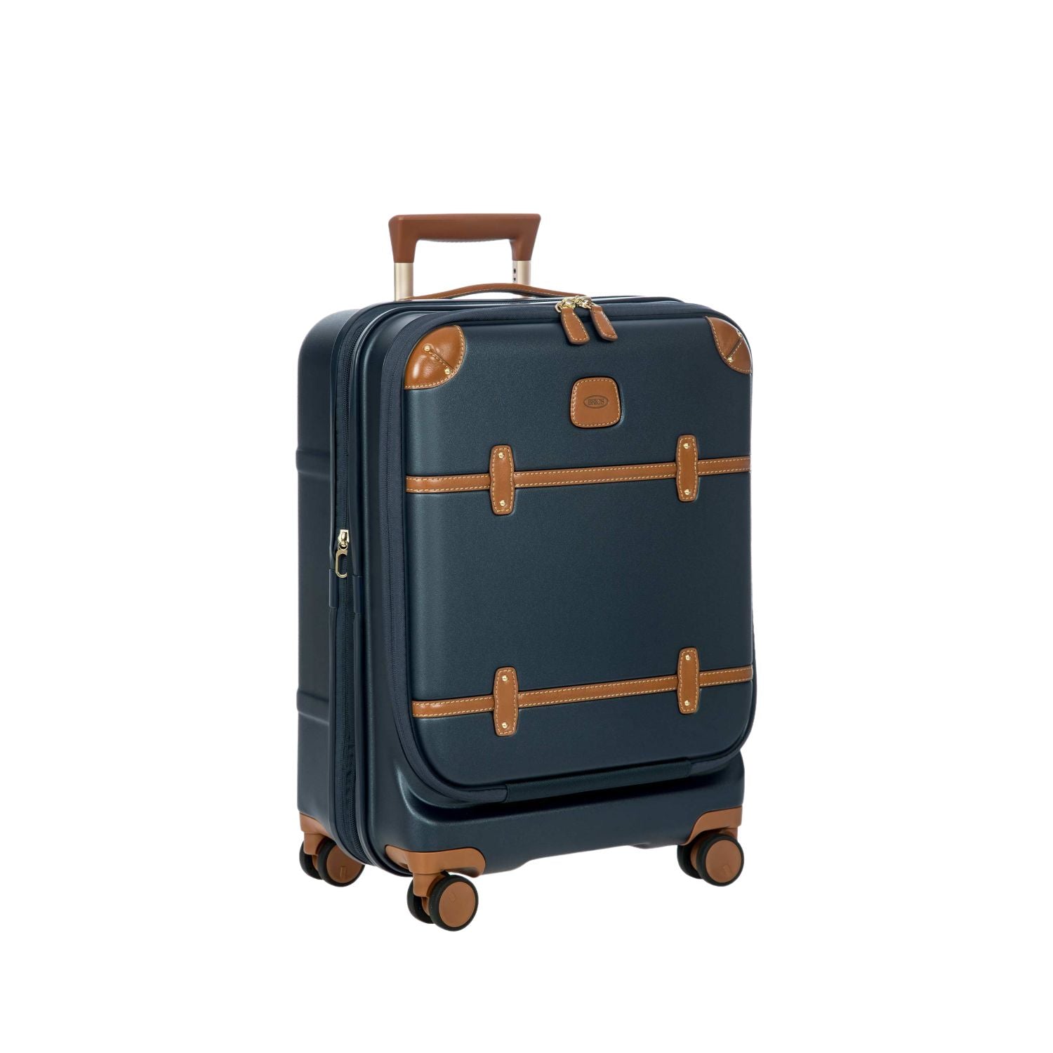 BRIC'S Bellagio 3 21" Expandable Carry-On Luggage Spinner + Pocket with USB