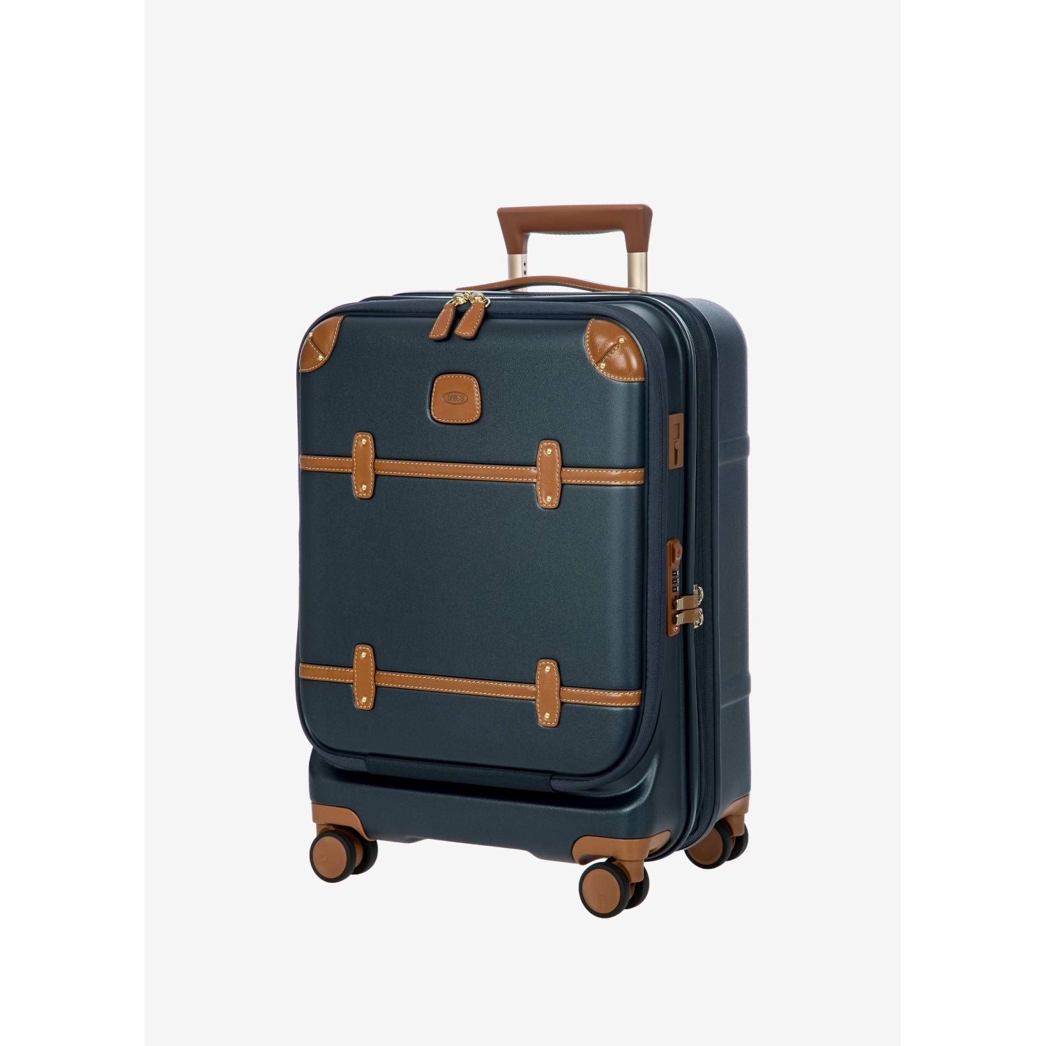 BRIC'S Bellagio 3 21" Expandable Carry-On Luggage Spinner + Pocket with USB