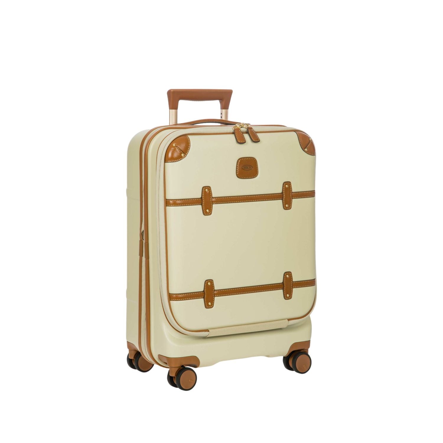 BRIC'S Bellagio 3 21" Expandable Carry-On Luggage Spinner + Pocket with USB