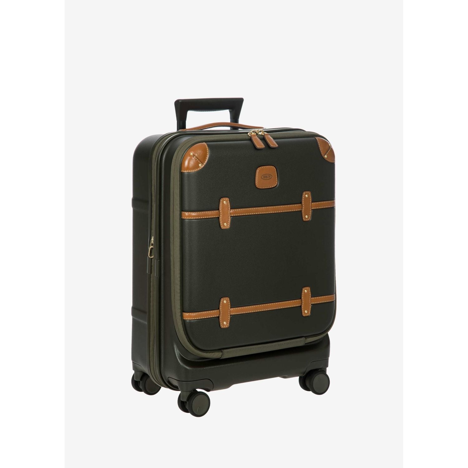 BRIC'S Bellagio 3 21" Expandable Carry-On Luggage Spinner + Pocket with USB