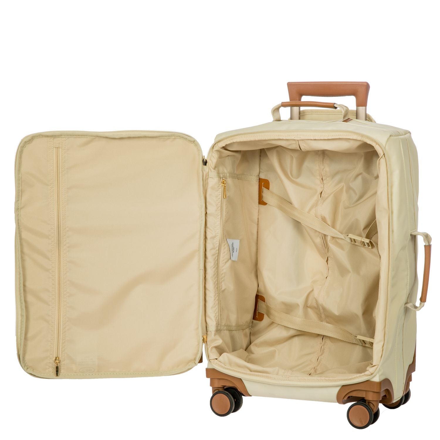 BRIC'S X-Travel 22" Carry On Luggage With Front Access Opening Spinner