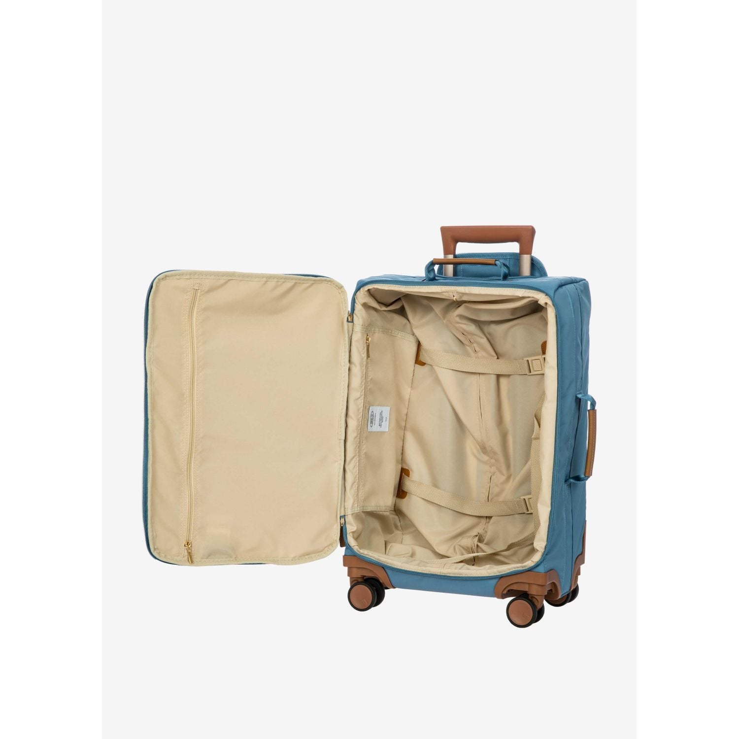 BRIC'S X-Travel 22" Carry On Luggage With Front Access Opening Spinner