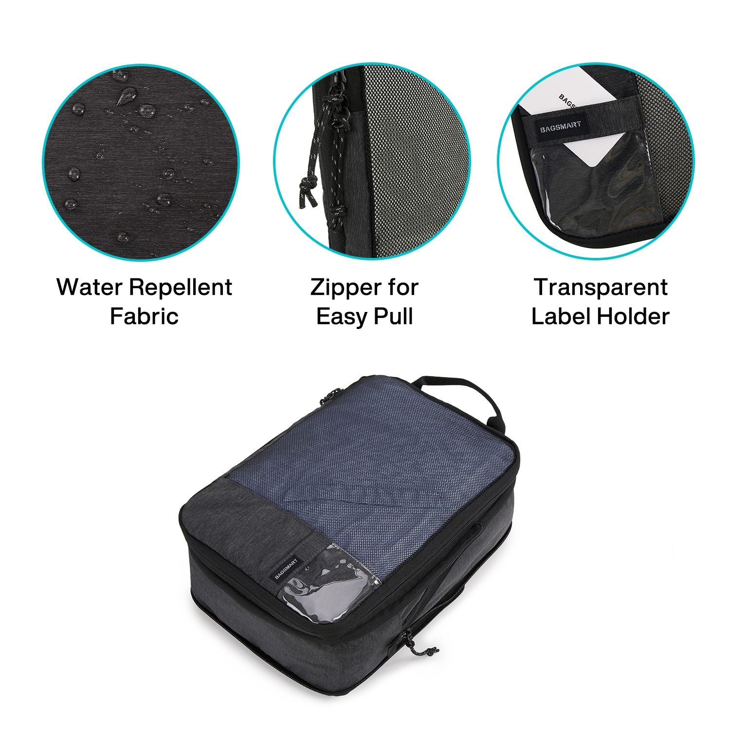 Bagsmart 6-In-1 Compression Packing Cubes