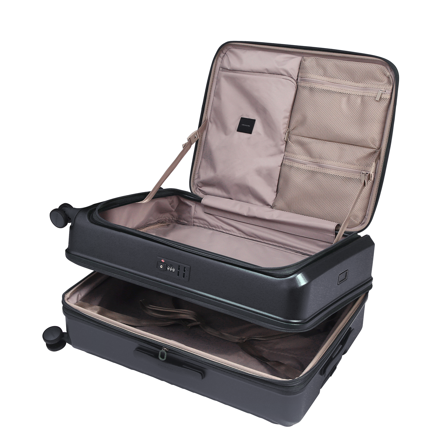 CROSSING INVI 30" Large Expandable Luggage With Front & Middle Access V3