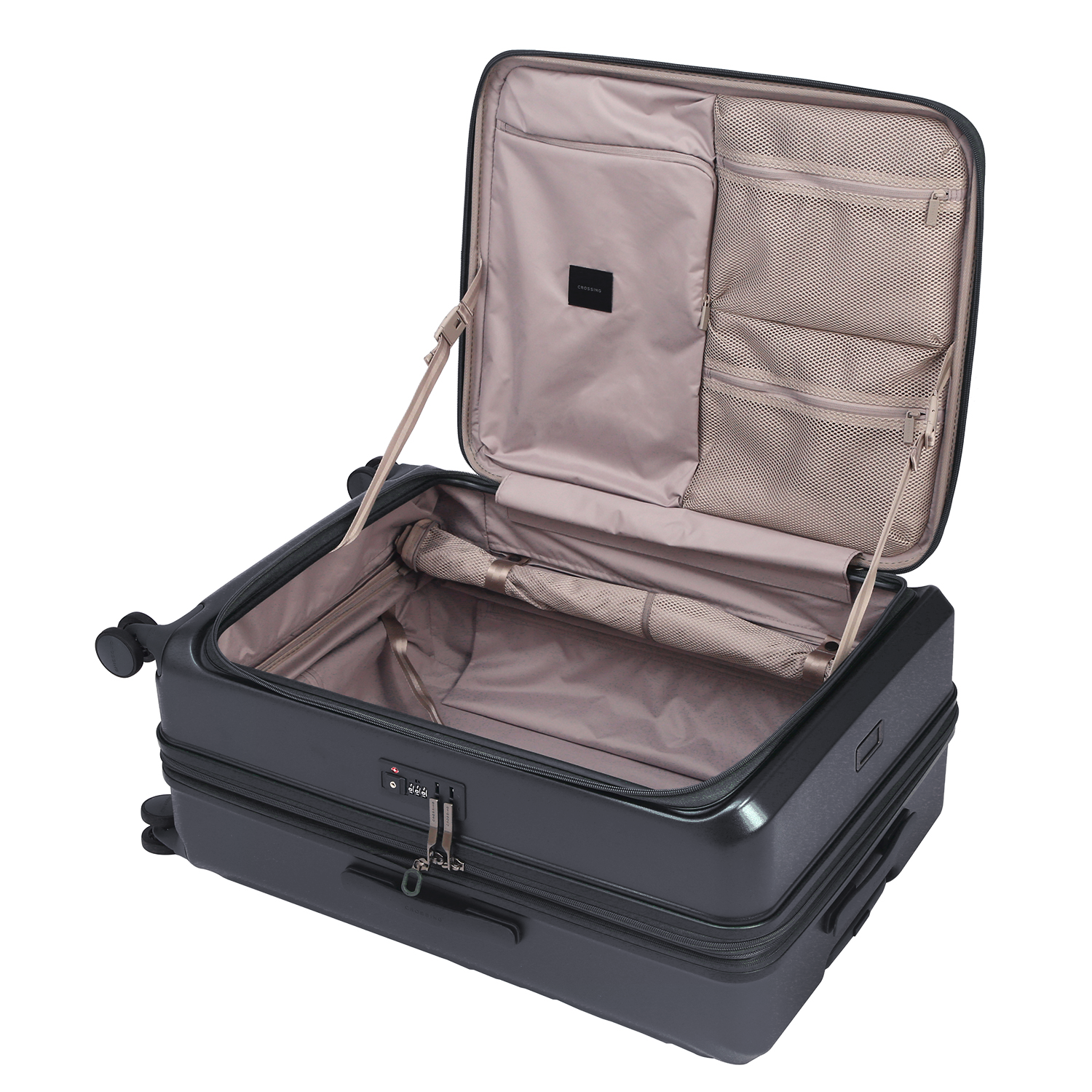 CROSSING INVI 30" Large Expandable Luggage With Front & Middle Access V3