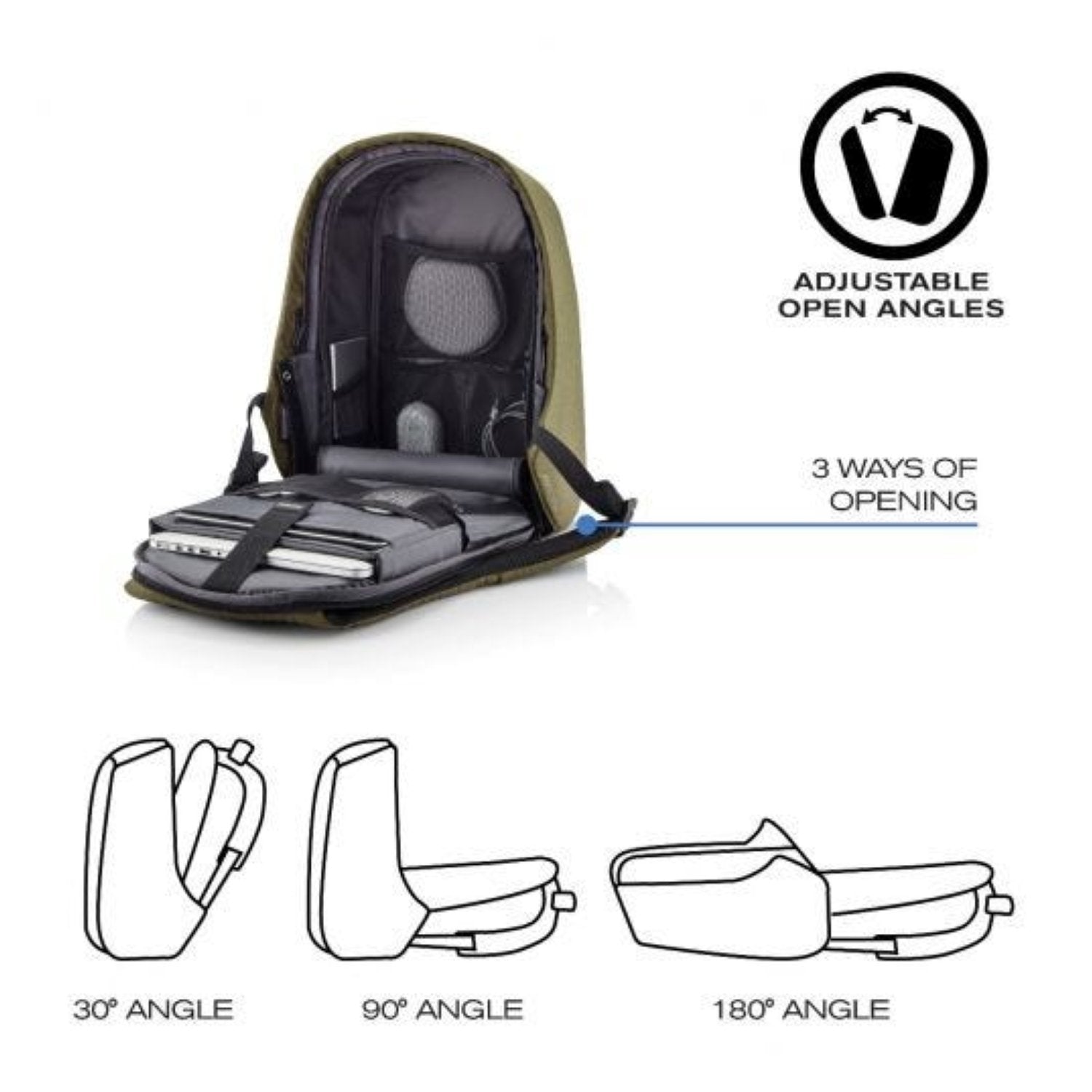 Bobby Hero Regular Anti-Theft Backpack