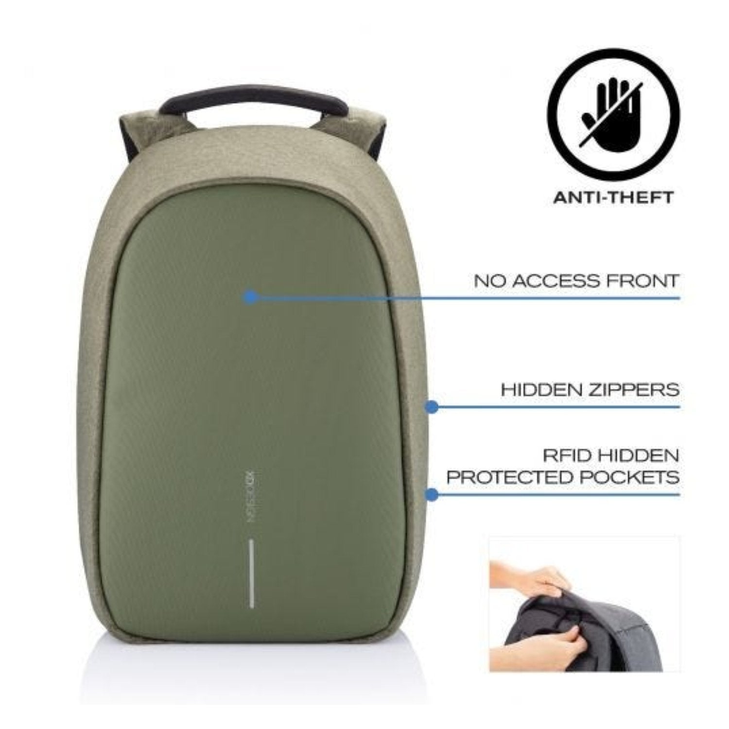 Bobby Hero Regular Anti-Theft Backpack