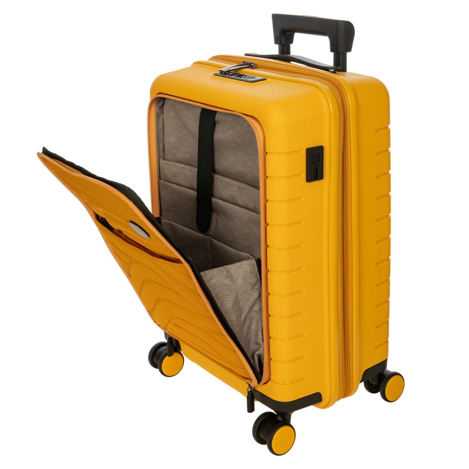 Bric's Ulisse 21" Carry-On Expandable Luggage Spinner With Front Pocket