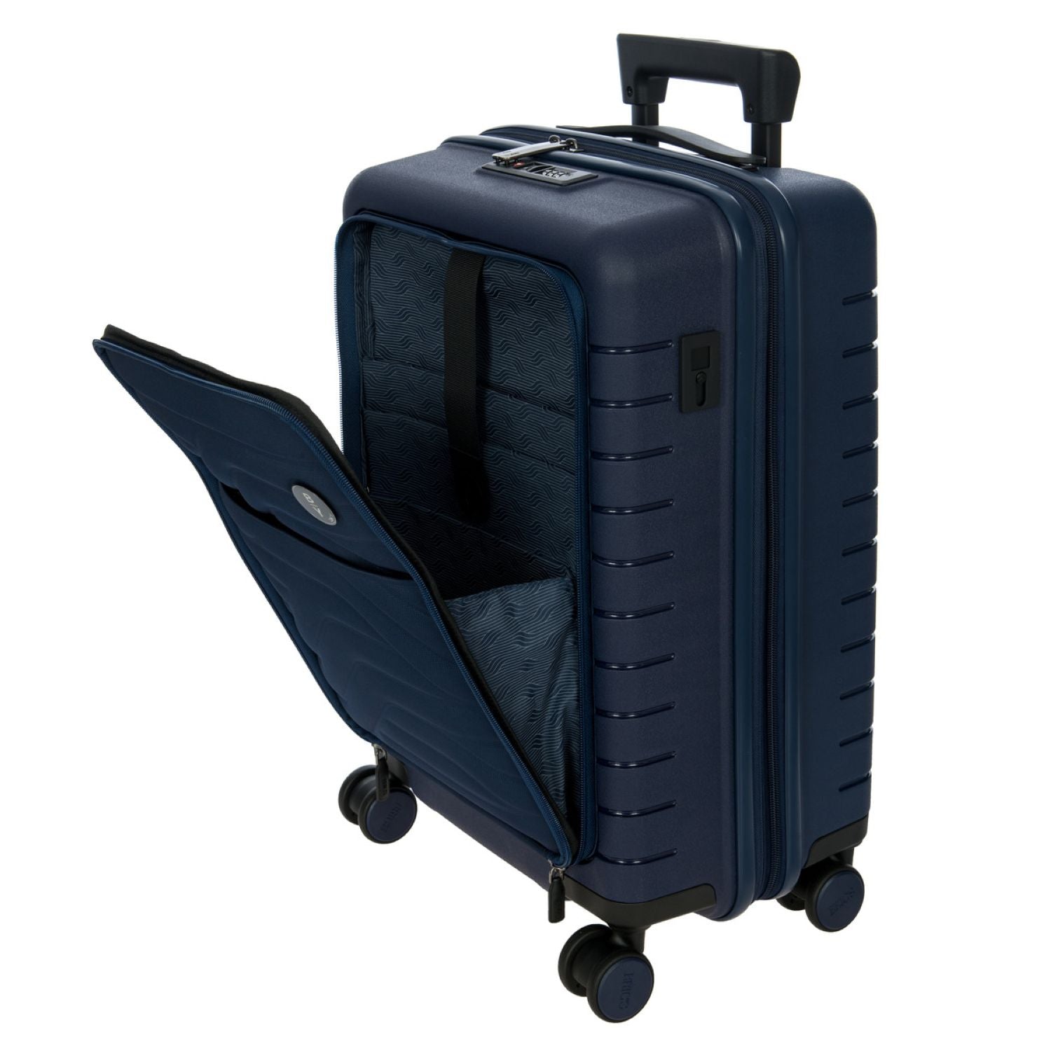 Bric's Ulisse 21" Carry-On Expandable Luggage Spinner With Front Pocket