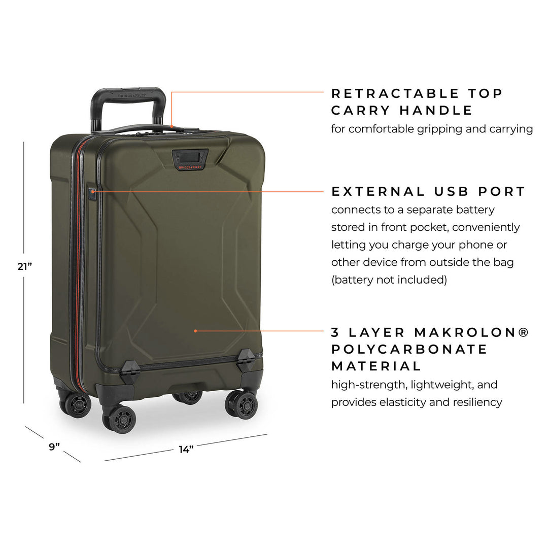 Briggs & Riley Torq 2.0 International Carry-On Luggage Spinner