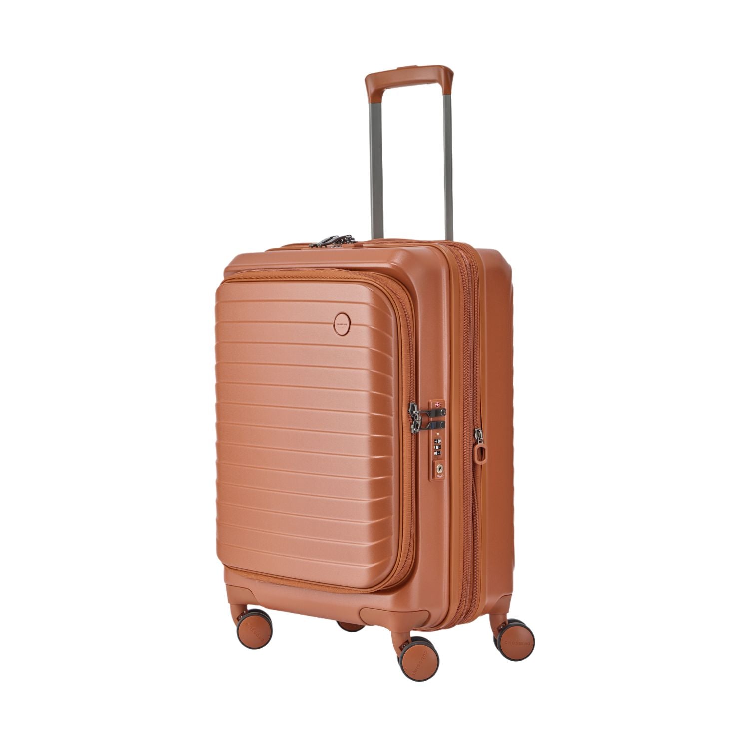 CROSSING INVI 20" Carry On Expandable Luggage With Front & Middle Access