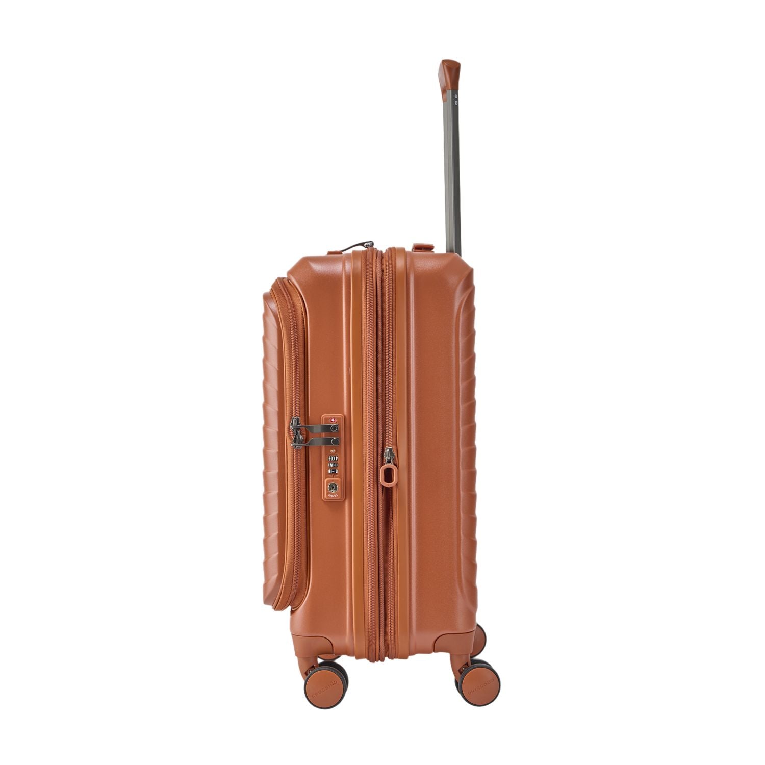 CROSSING INVI 20" Carry On Expandable Luggage With Front & Middle Access