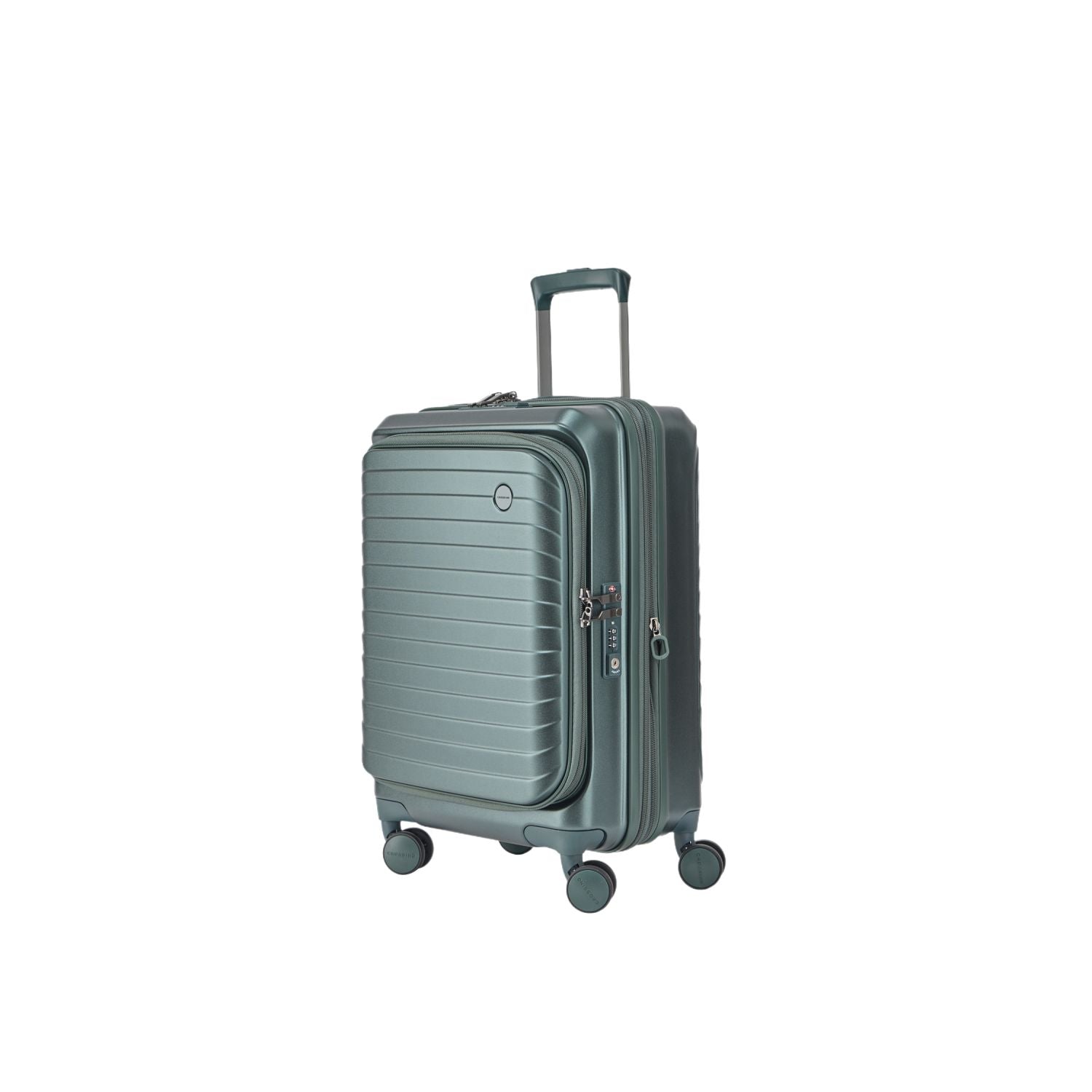 CROSSING INVI 20" Carry On Expandable Luggage With Front Access Opening