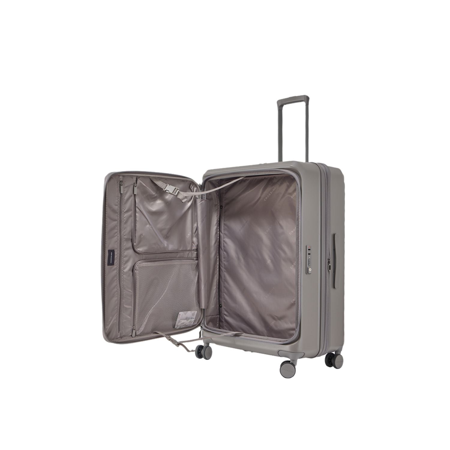 CROSSING INVI 24" Medium Expandable Luggage With Front Access Opening