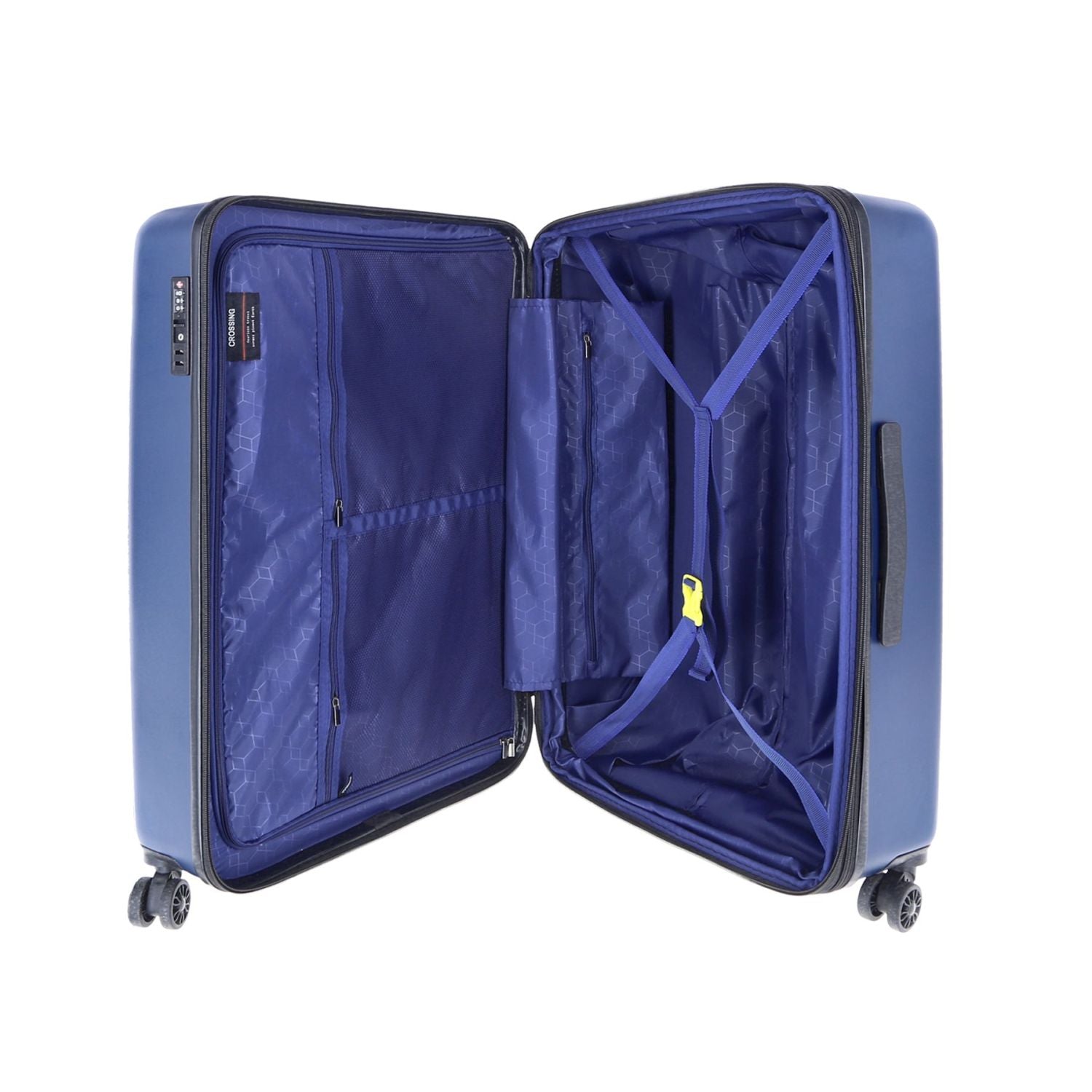 Crossing Wanderer Polycarbonate Expandable 24" Medium Luggage Spinner