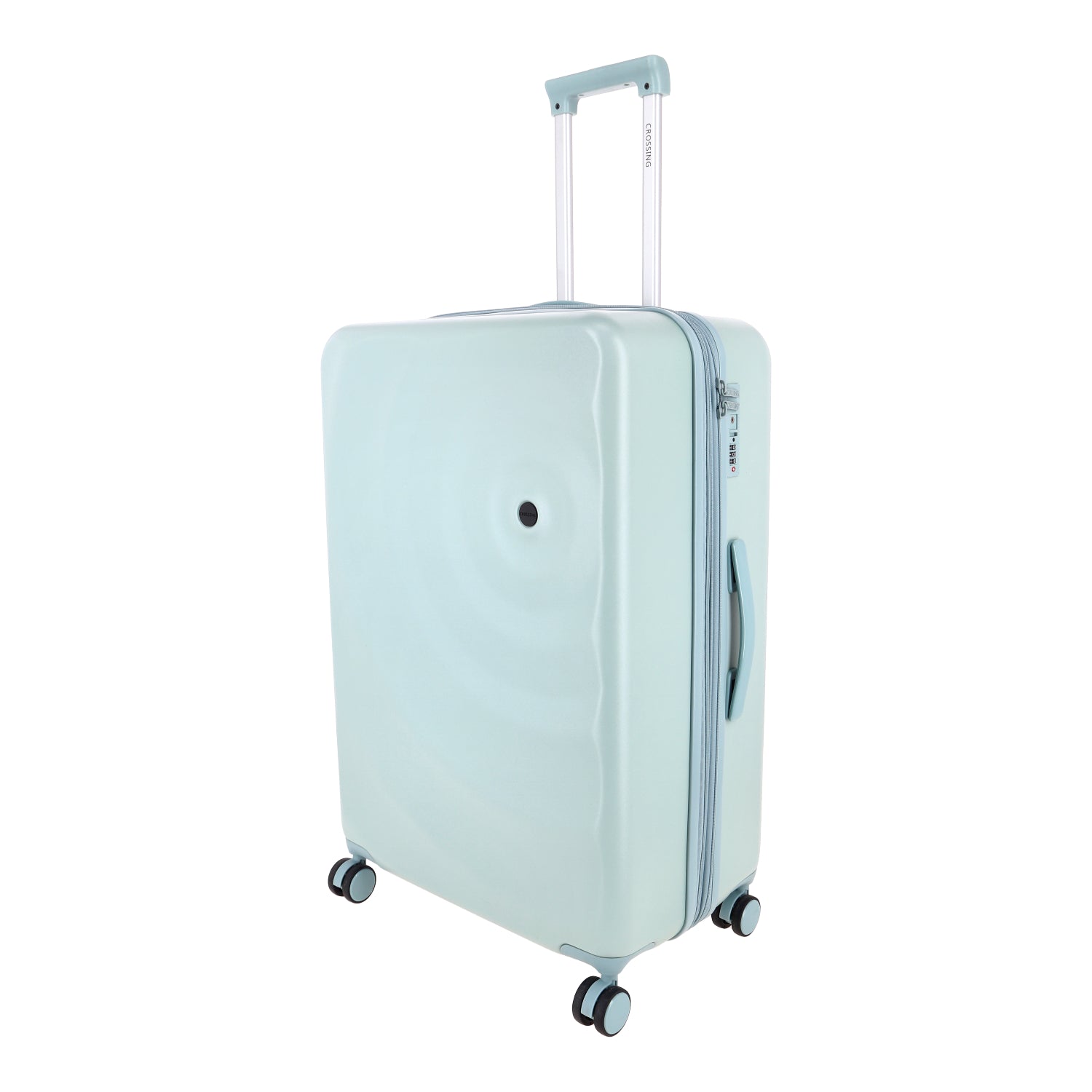 Crossing Miles Polycarbonate Expandable 28" Large Luggage Spinner