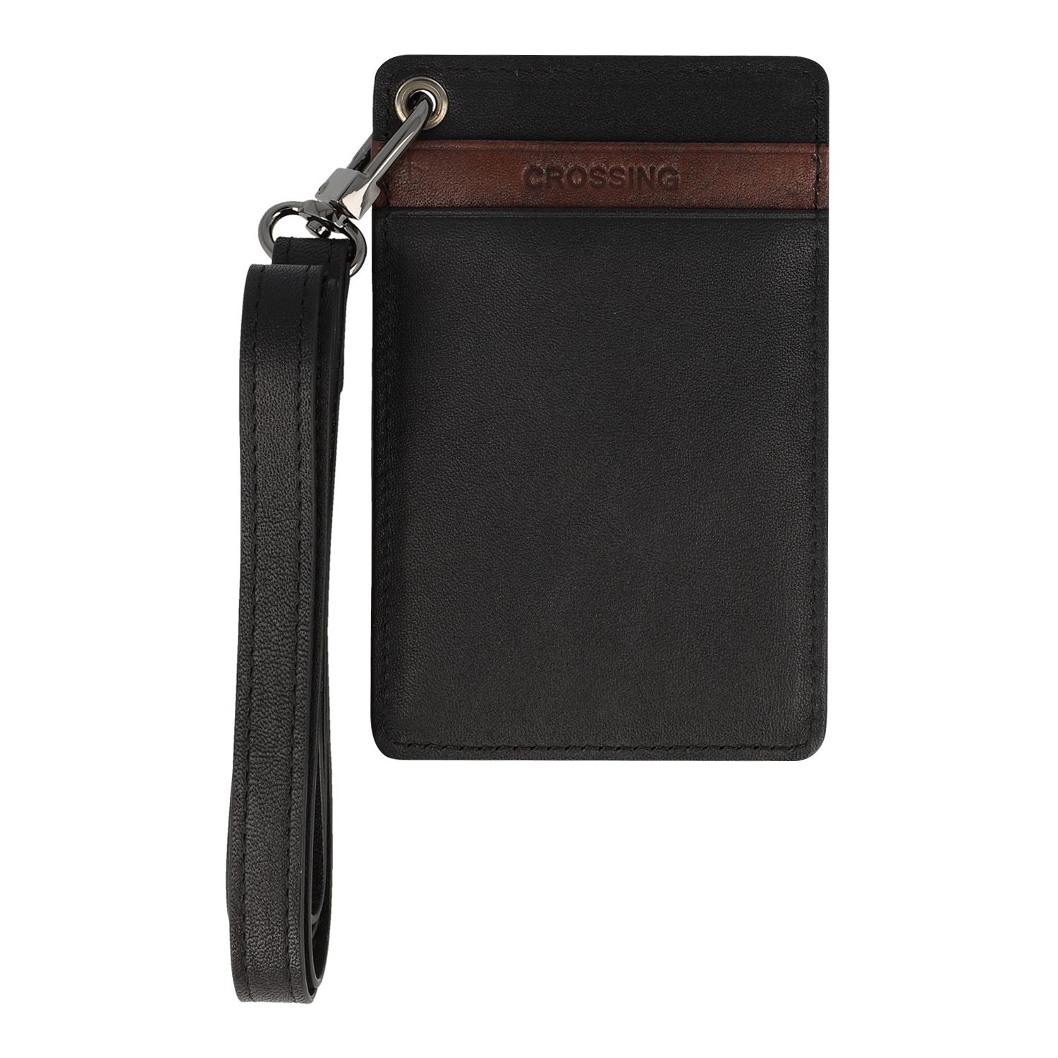 Crossing Antique Leather Lanyard - Timber | Wallets | Crossing Wallet