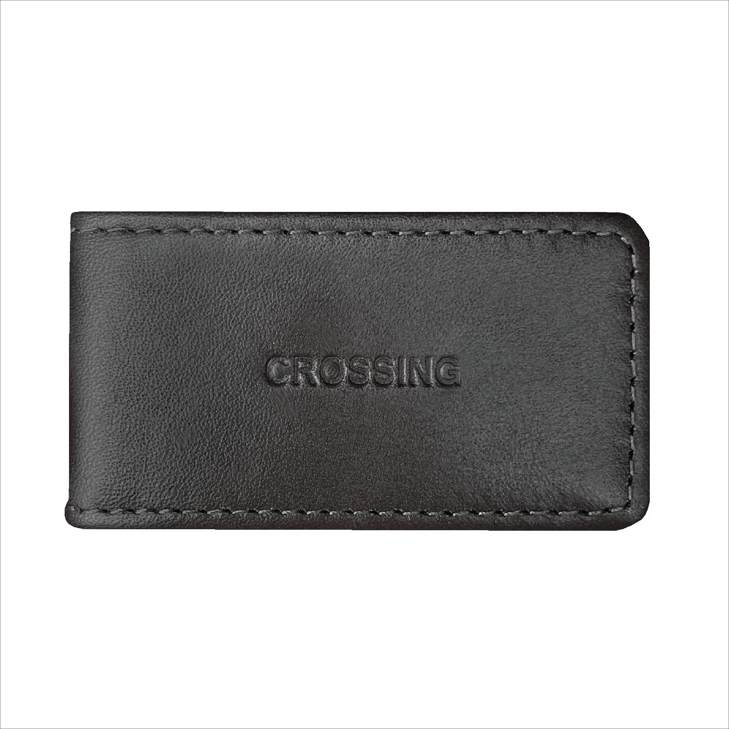 Crossing Antique Leather Money Clip - Timber | Wallets | Crossing Wallet