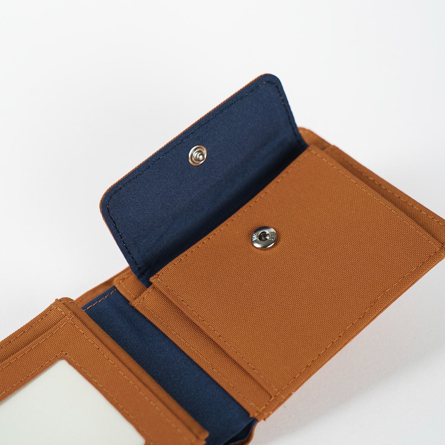 Crossing Bifold Wallet with Coin Pocket & Card Flap RFID