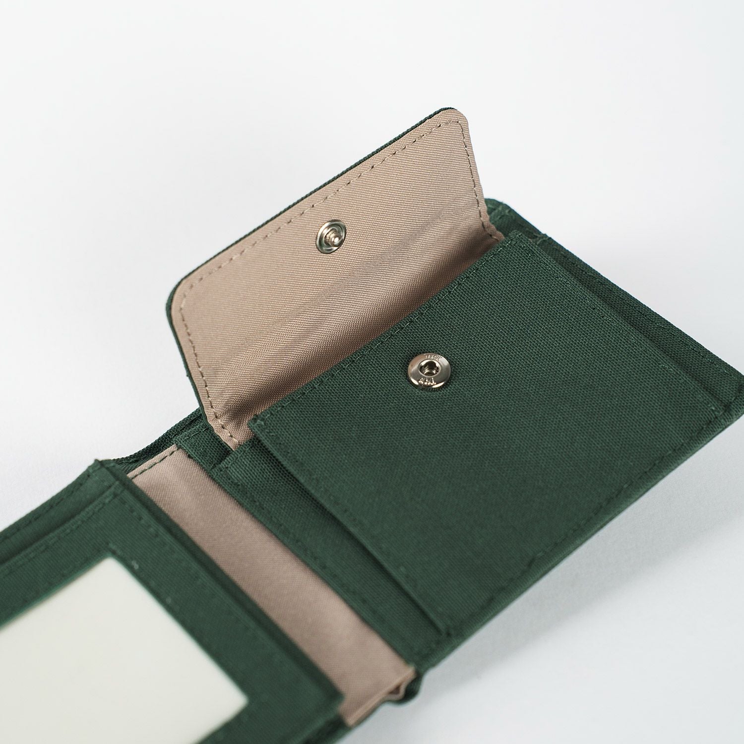 Crossing Bifold Wallet with Coin Pocket & Card Flap RFID