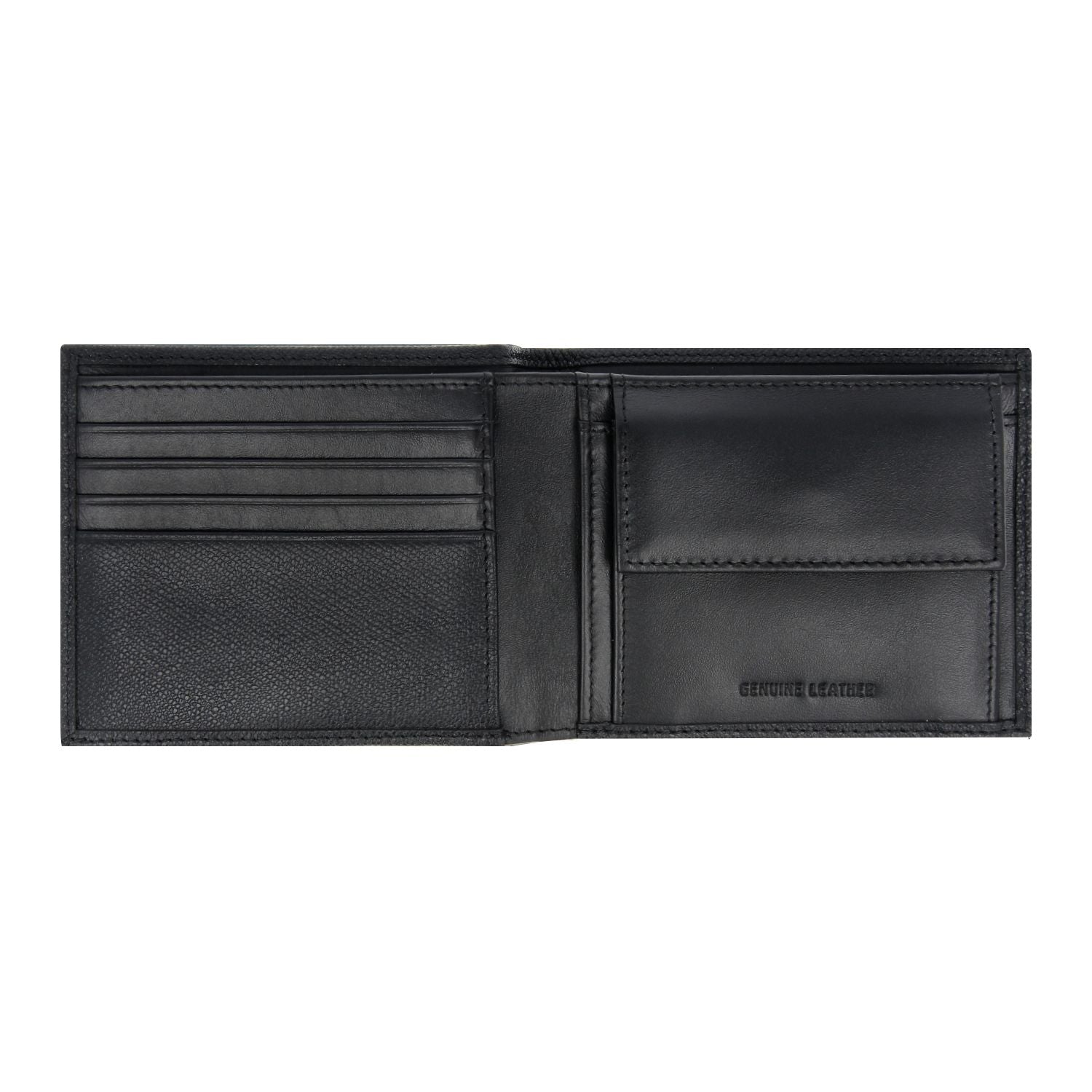 Crossing Elite Bi-fold Leather Wallet With Coin Pouch RFID