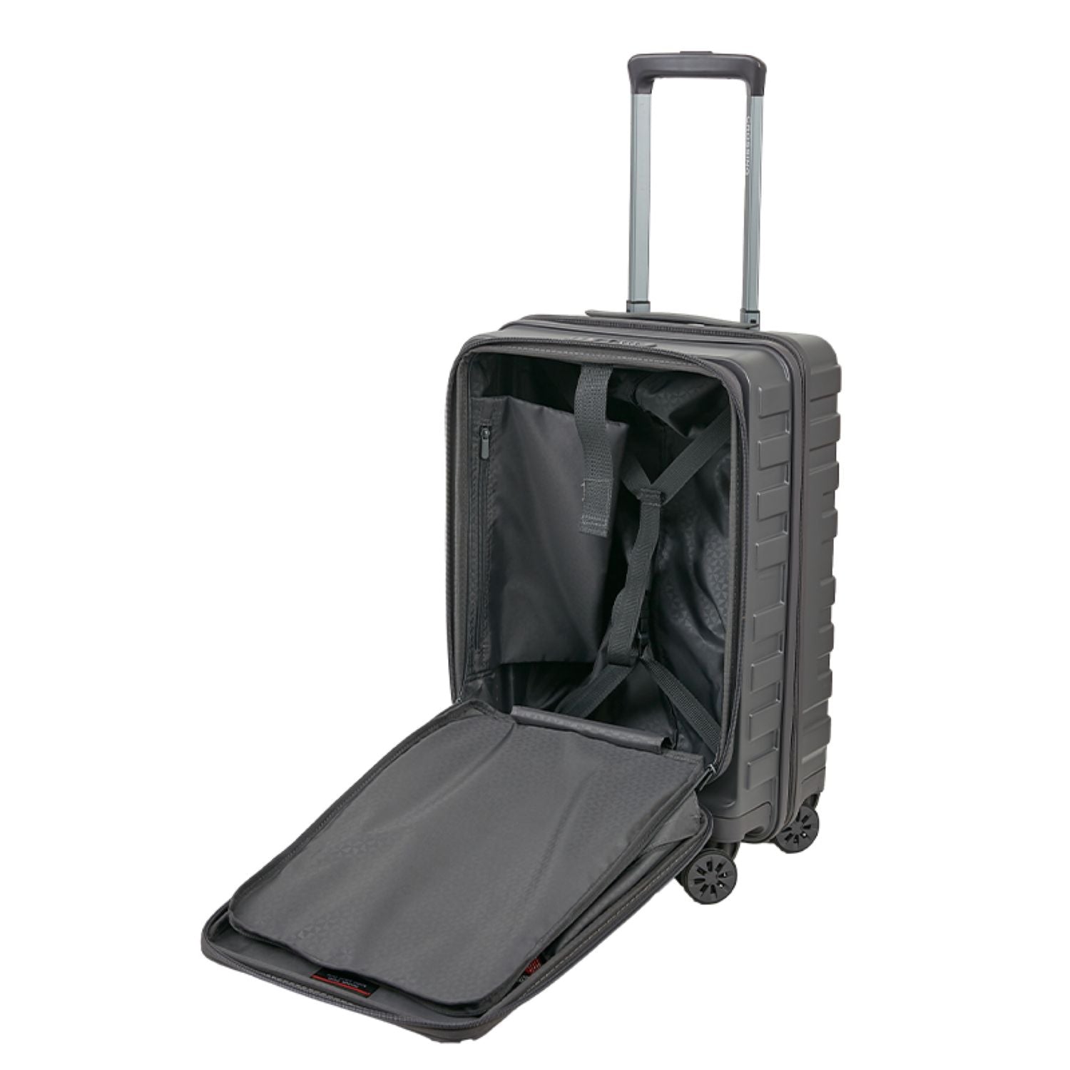 Crossing Groov Pc Trunk 20" Carry On Luggage With Front Access Opening