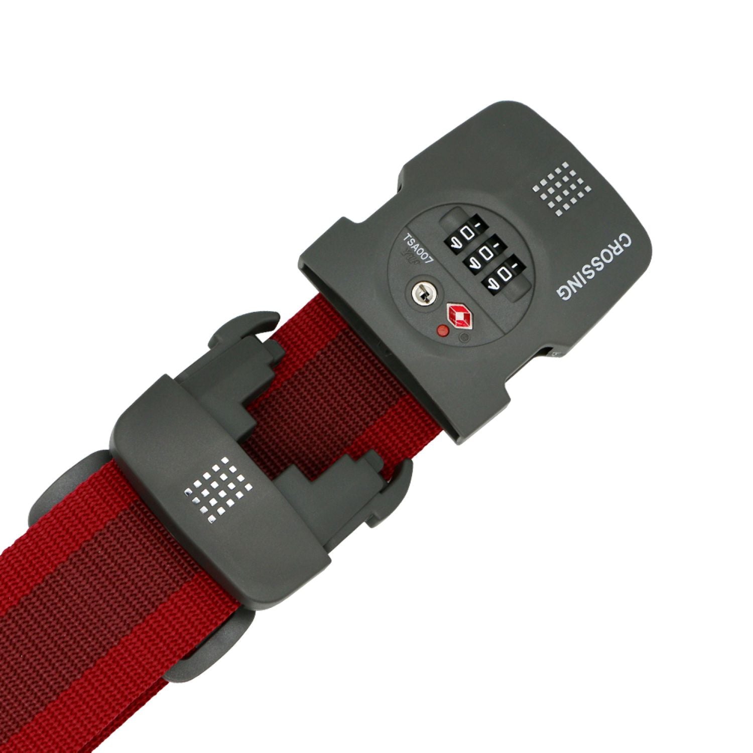 Crossing Luggage Strap With 3 Dial TSA Lock