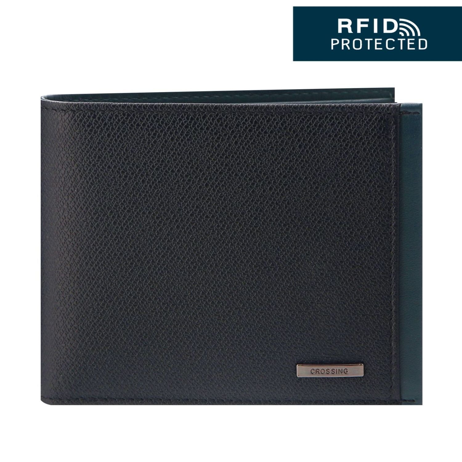 Crossing Modish Bi-fold Leather Wallet With Flap And Coin Pouch RFID | Wallets | Crossing Wallet