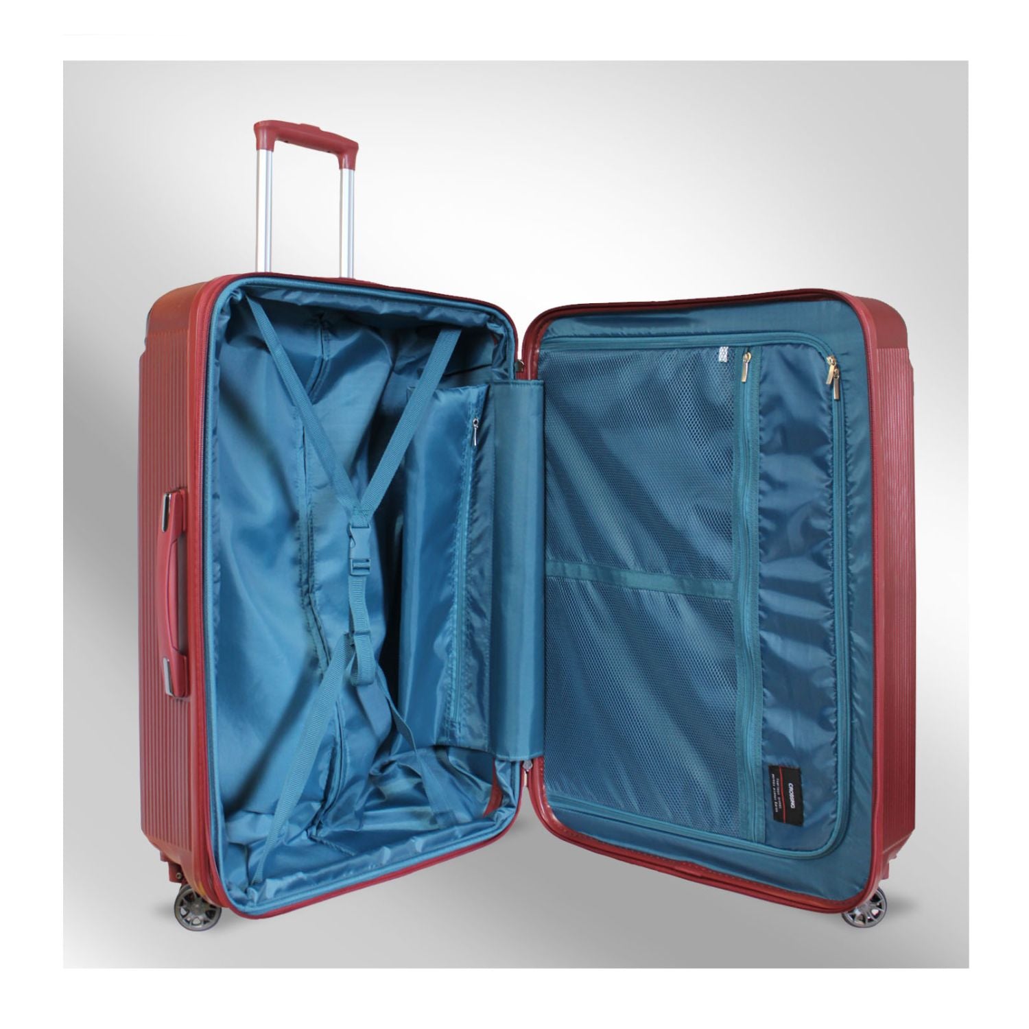 Crossing Pioneer V.2  20" Carry-on Double Zip Luggage