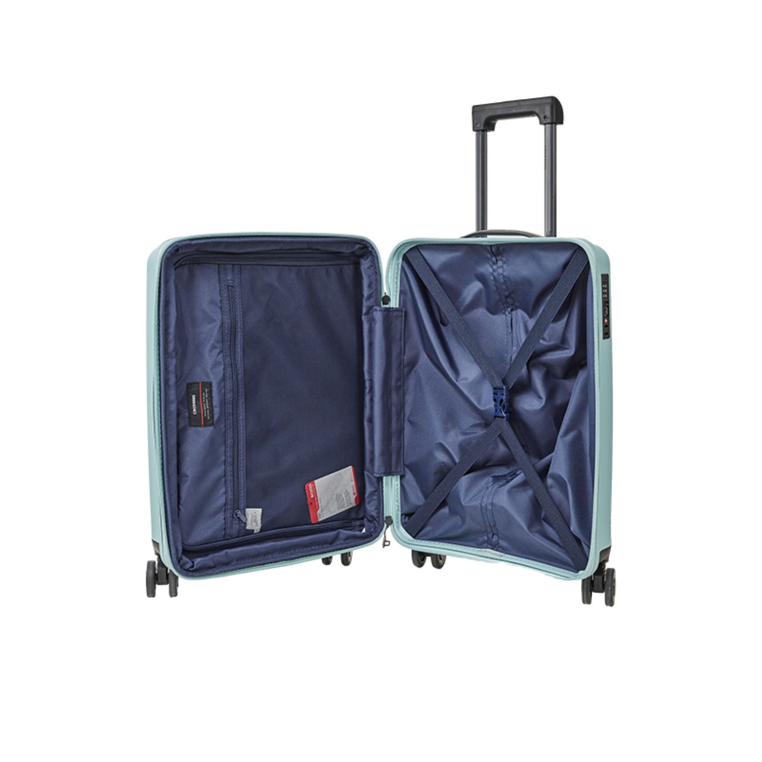 Crossing Supra Polypropylene Expandable 20" Carry On Luggage Spinner