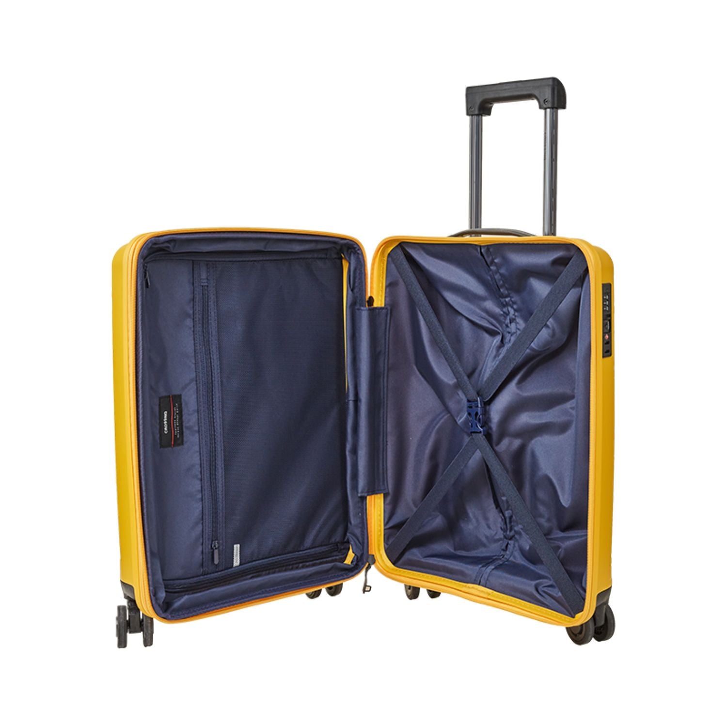 Crossing Supra Polypropylene Expandable 20" Carry On Luggage Spinner