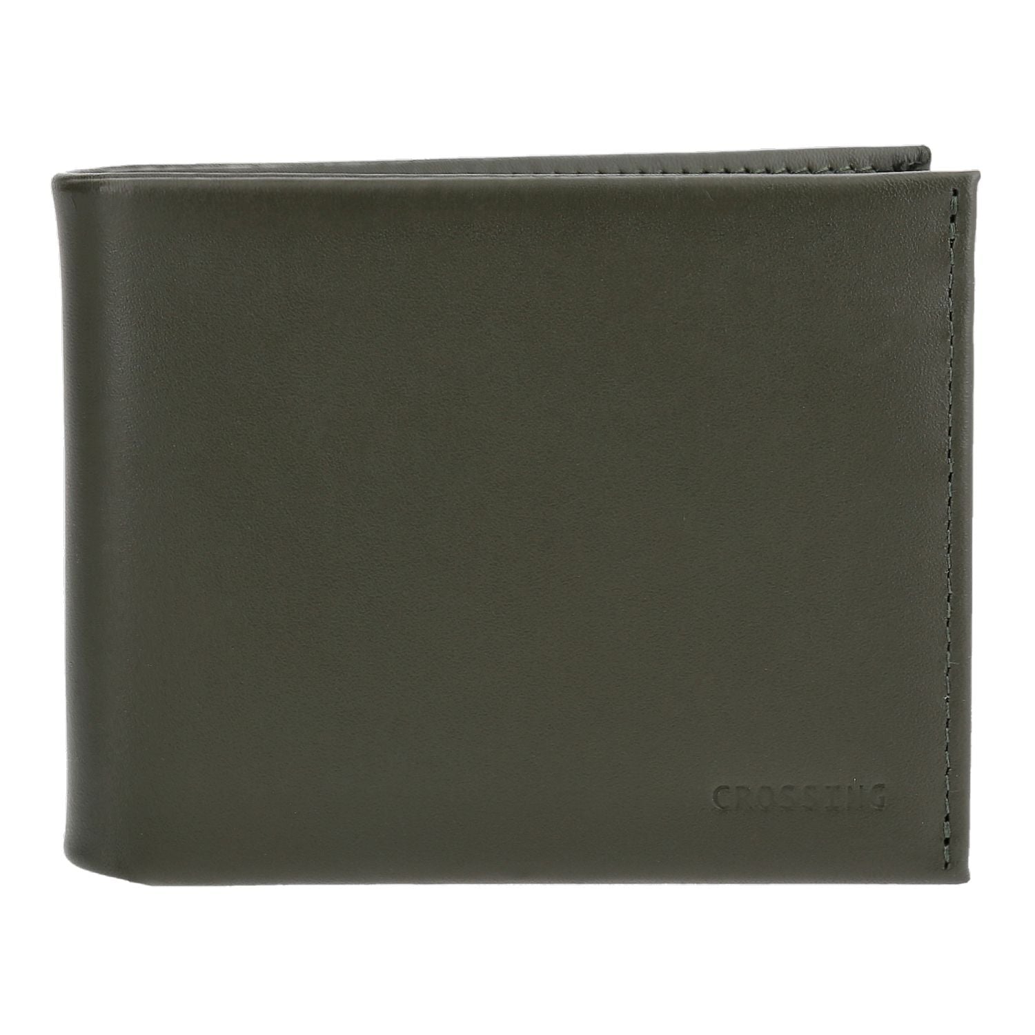 Crossing Sydney Slim Leather Wallet With Coin Pocket [5 Card Slots]