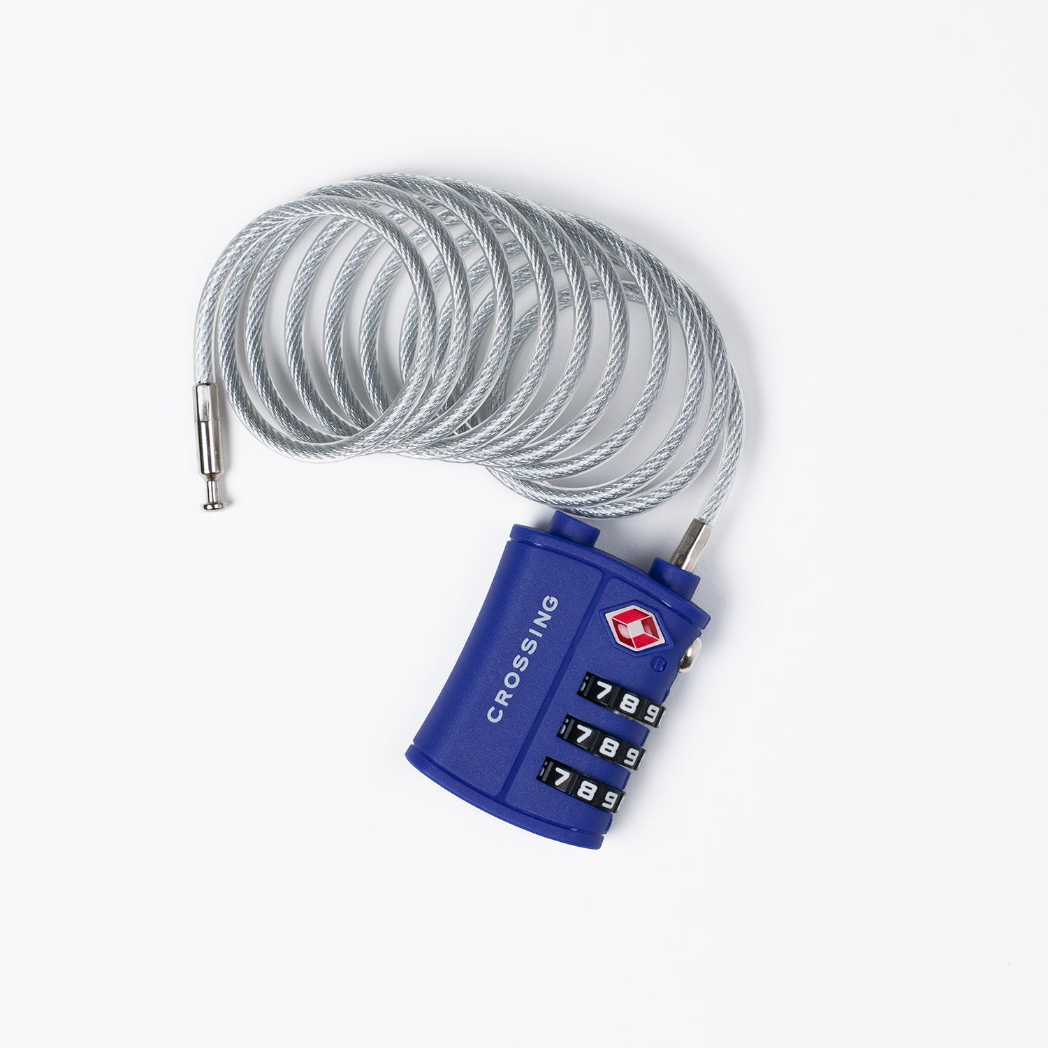 Crossing Ultra-Light TSA 3-Dial 1M Cable Lock